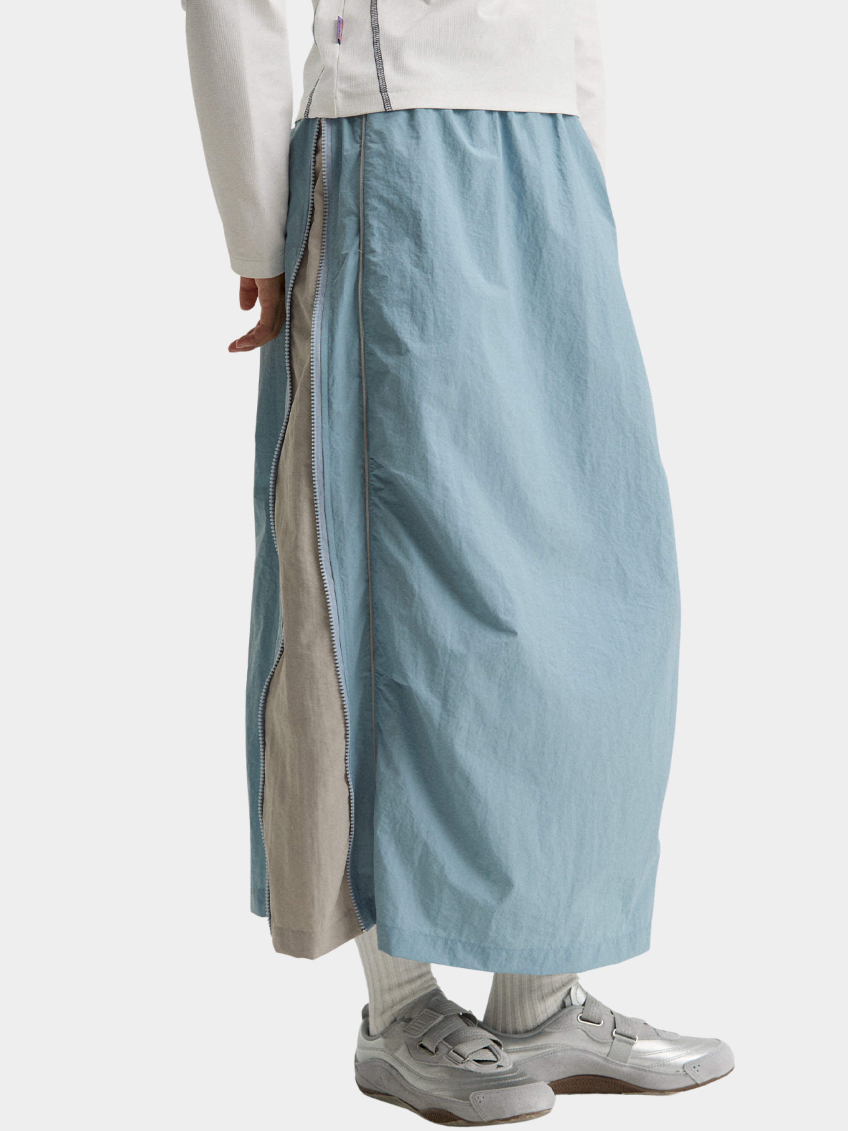 EchoPoint - Women's Water-Repellent Adjustable Colorblock A-Line Skirt