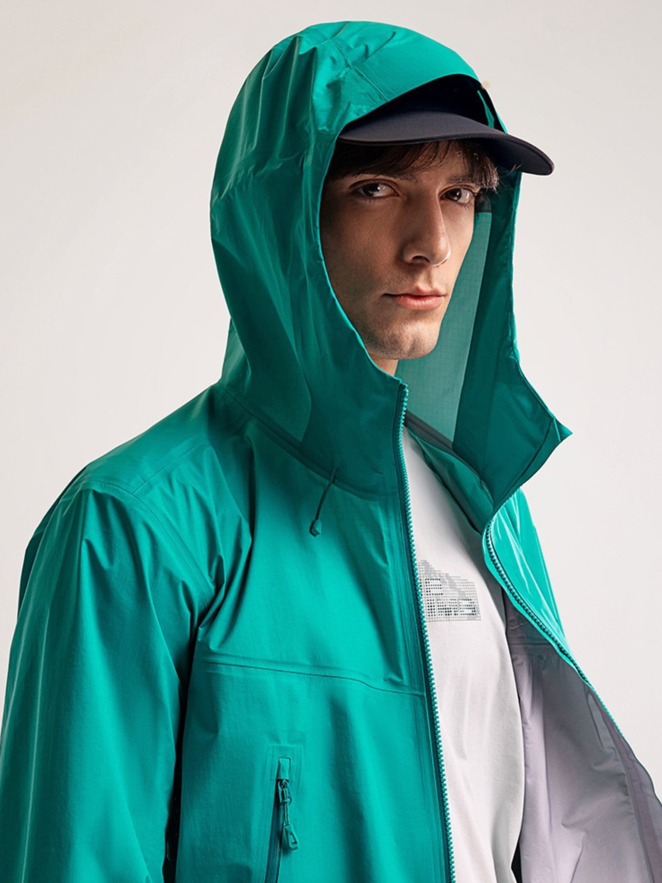 GONGGAR - Unisex Hard Shell Hooded Jacket