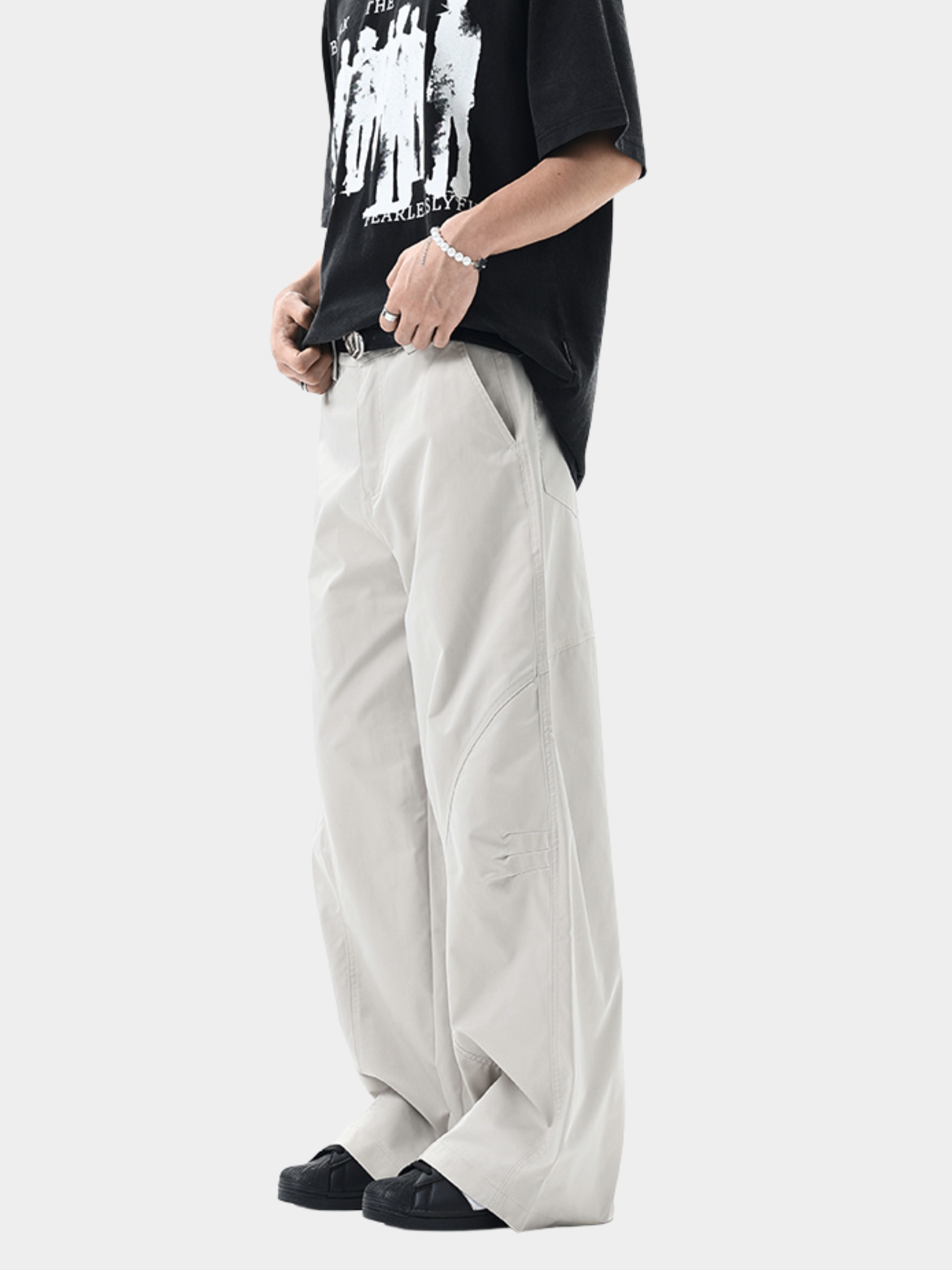 FireJet - Men's Loose Wide-Leg Paratrooper Pants