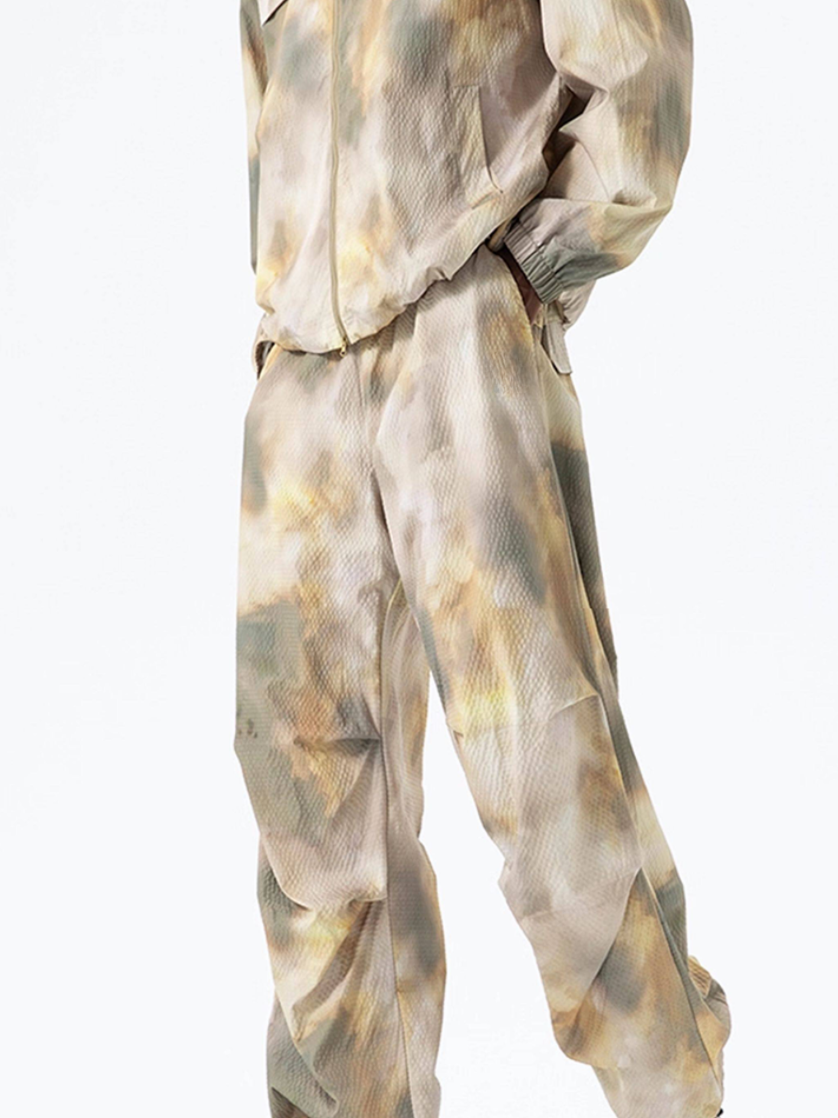 Crimp - Water-Repellent Tie-Dye Cargo Pants