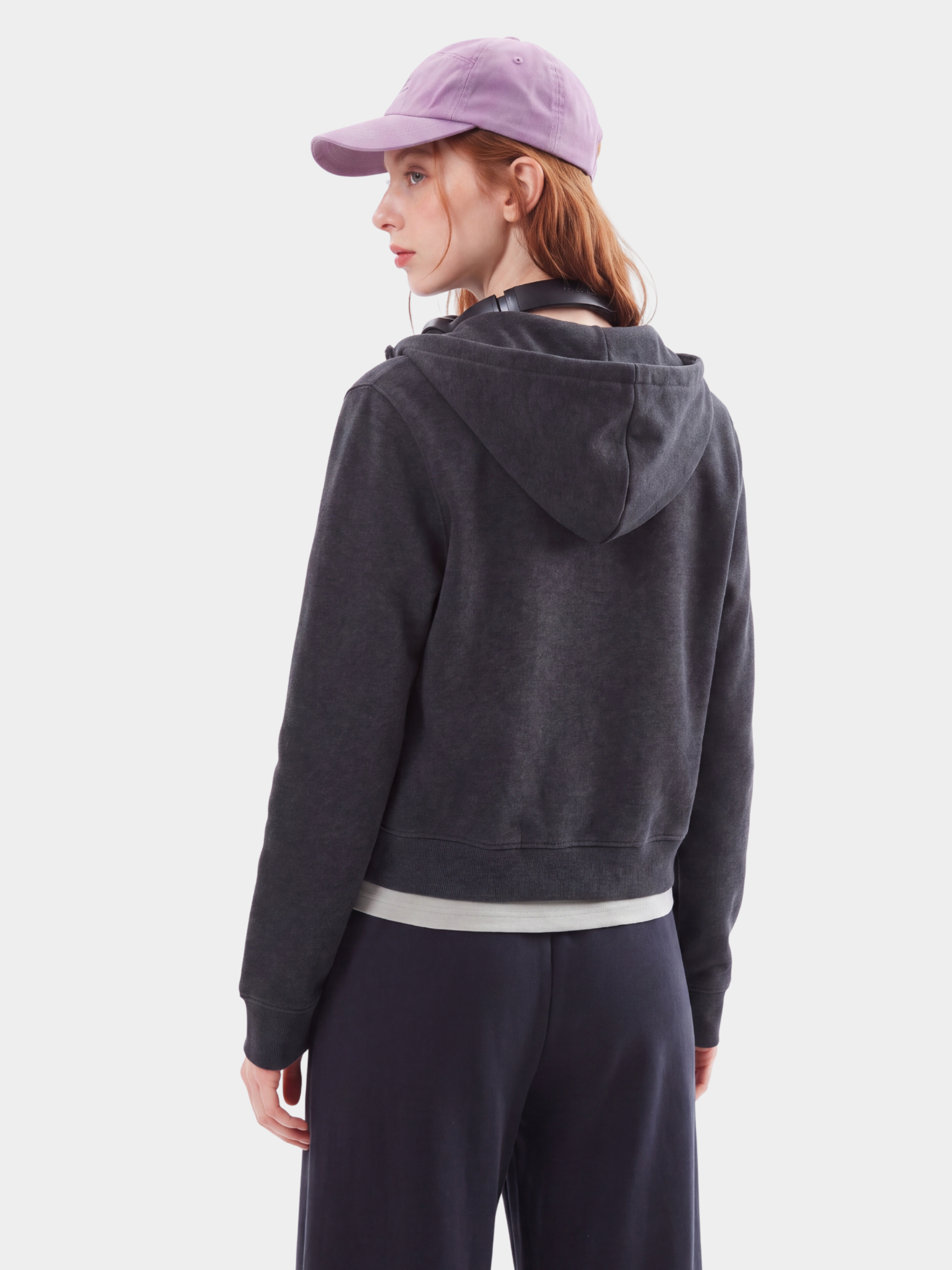 DuskLayer - Women's Air-Layer Hoodie Cardigan & Draped Jogger Pants Set