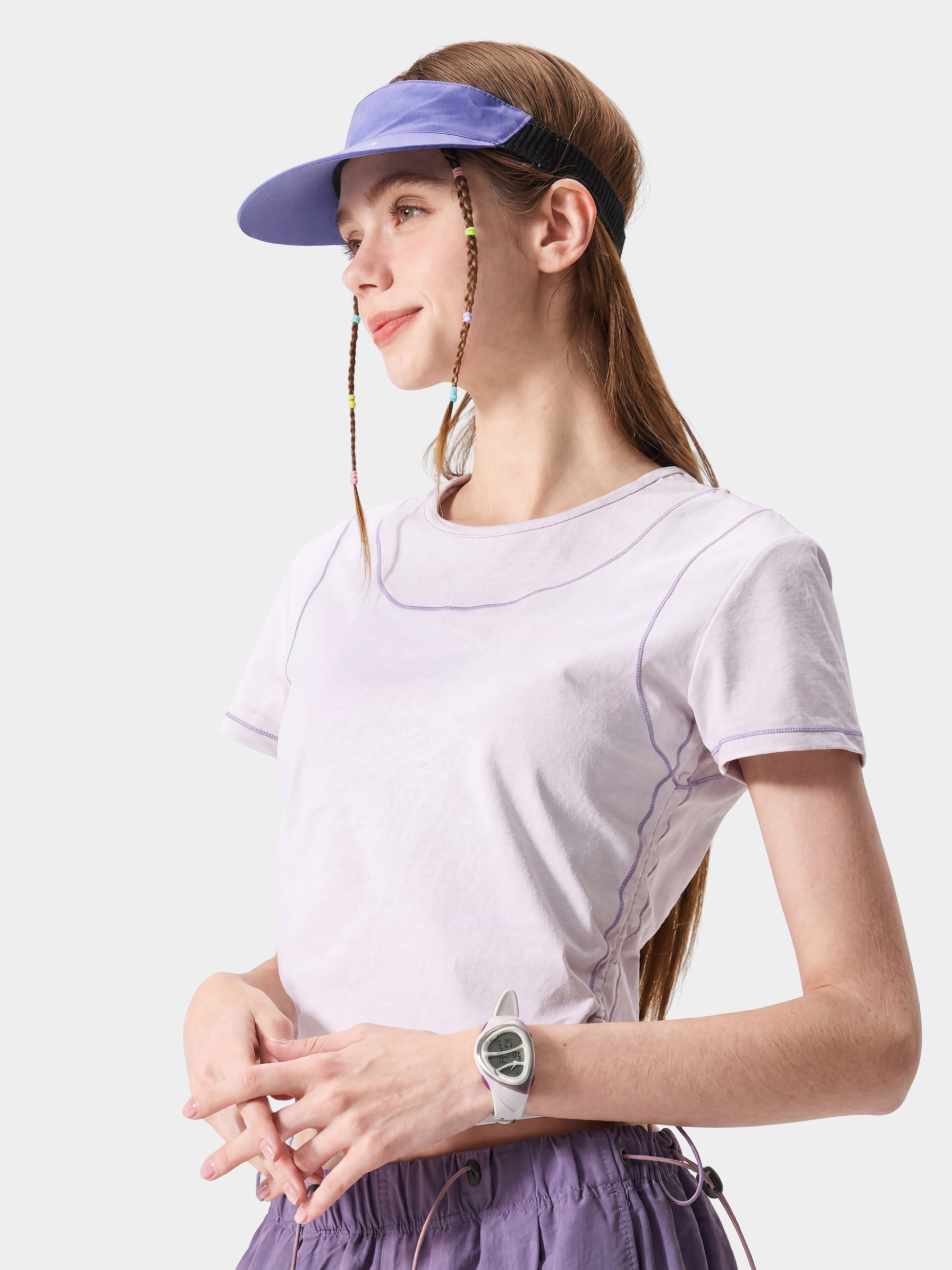 Spark - Women's UPF200+ Antibacterial Quick-Dry Cropped T-Shirt