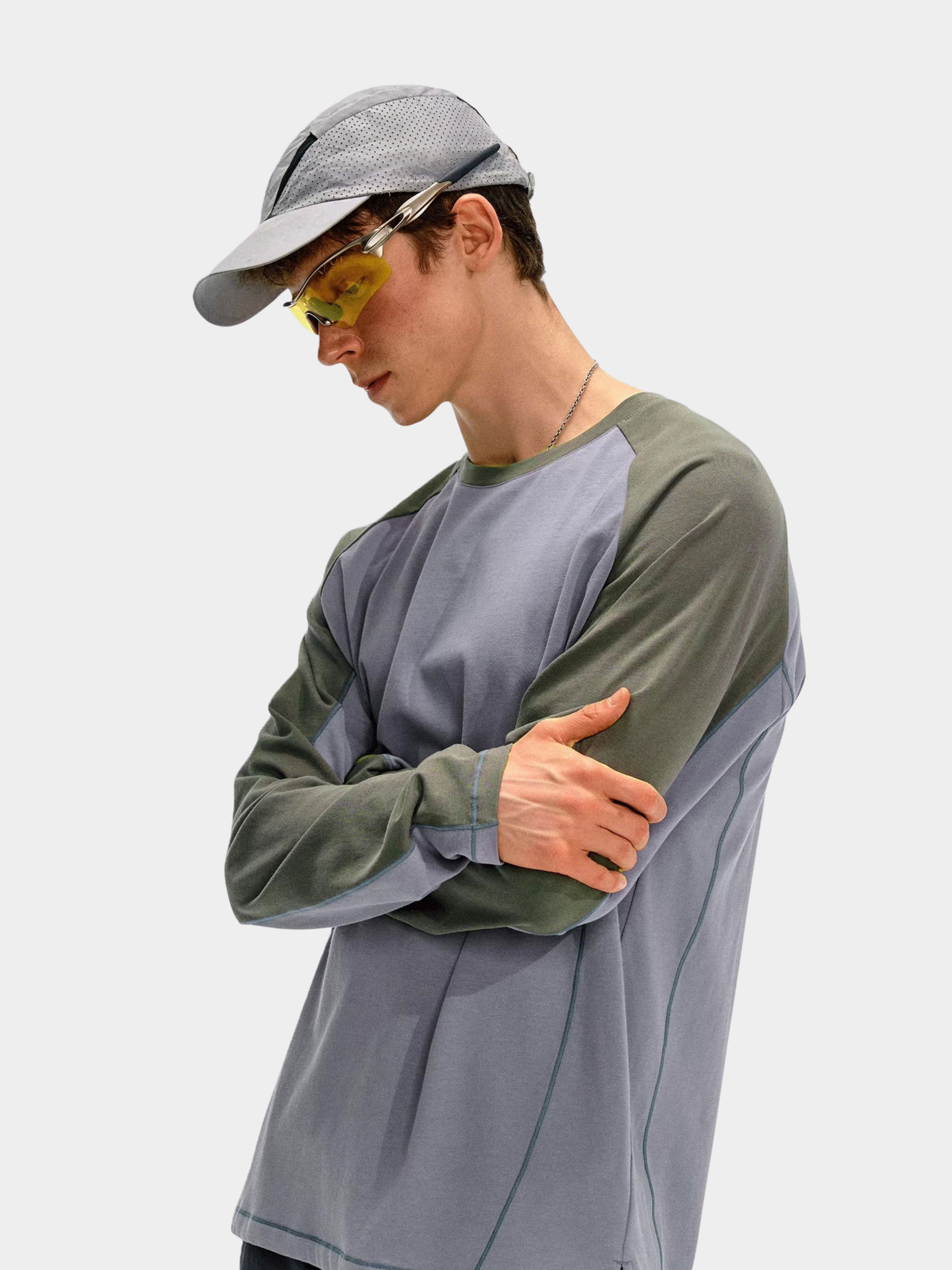 Ravenspring - Men's Antibacterial Moisture-Wicking Long-Sleeve T-Shirt