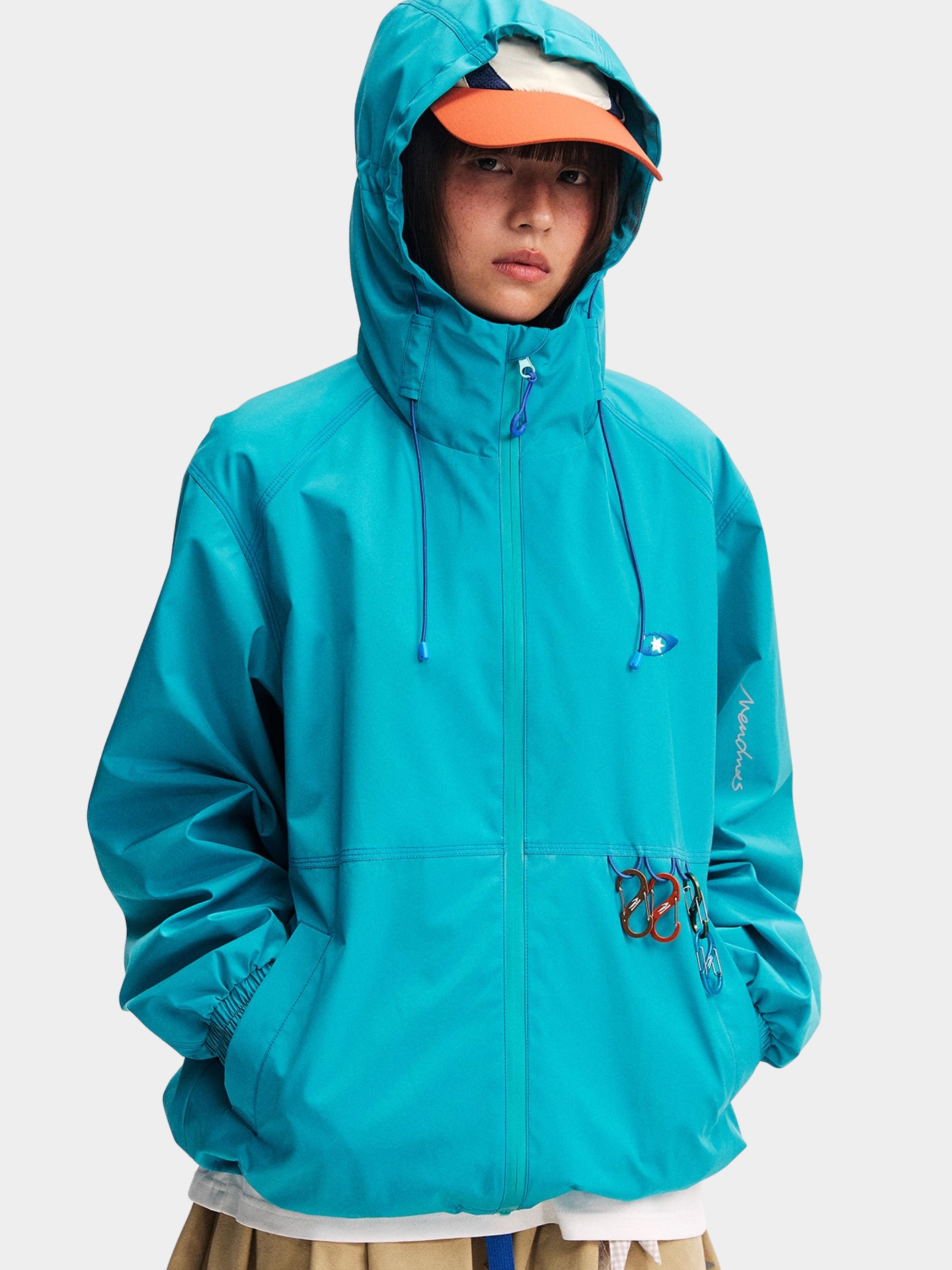 EchoDeck - Teflon® Triple-Defense Colorblock Drawstring Jacket
