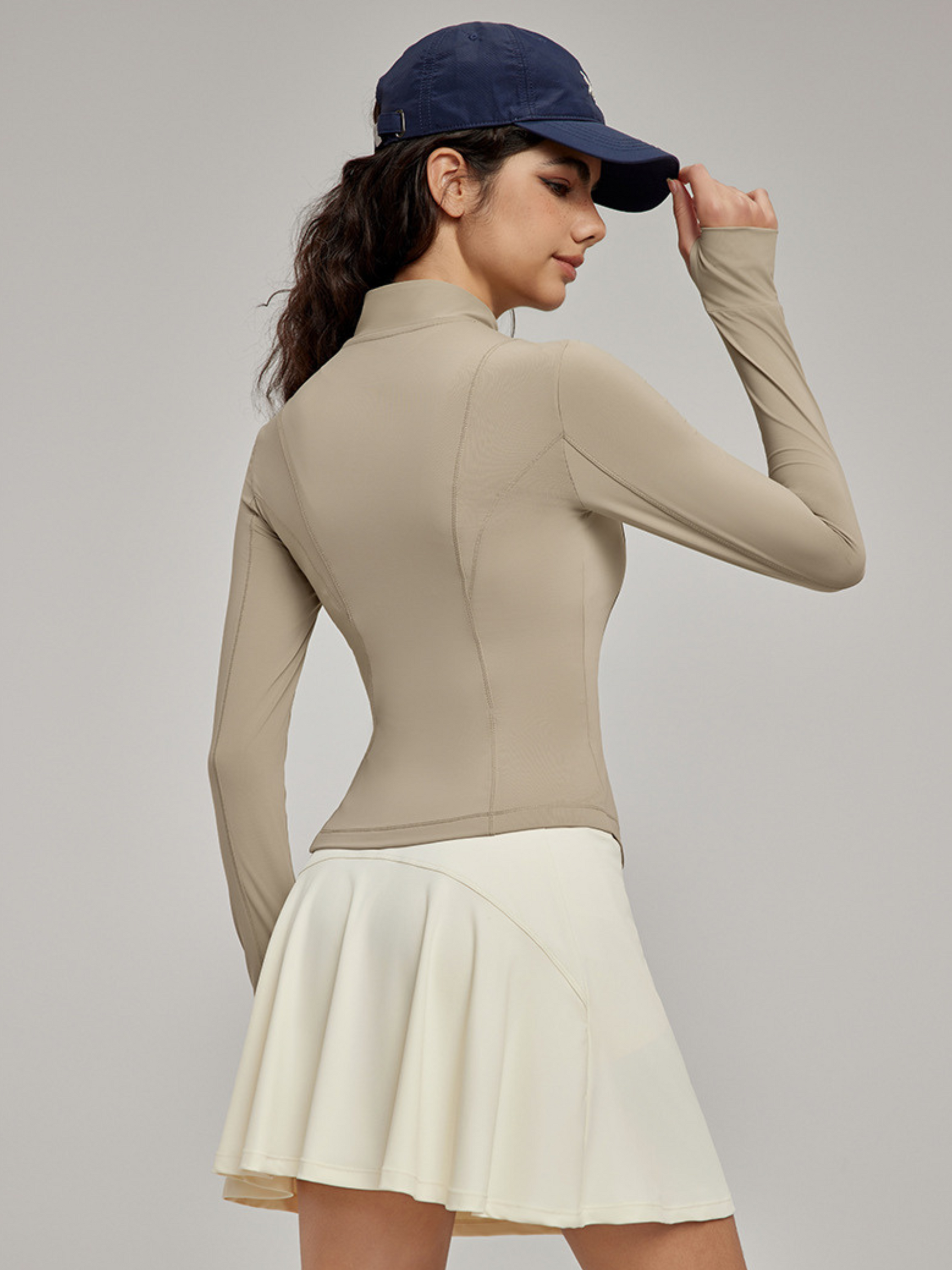 MesaDrop - UPF50+ Raw Yarn Cooling Slim-Fit Sun Protection Jacket GONGGAR SPORTS