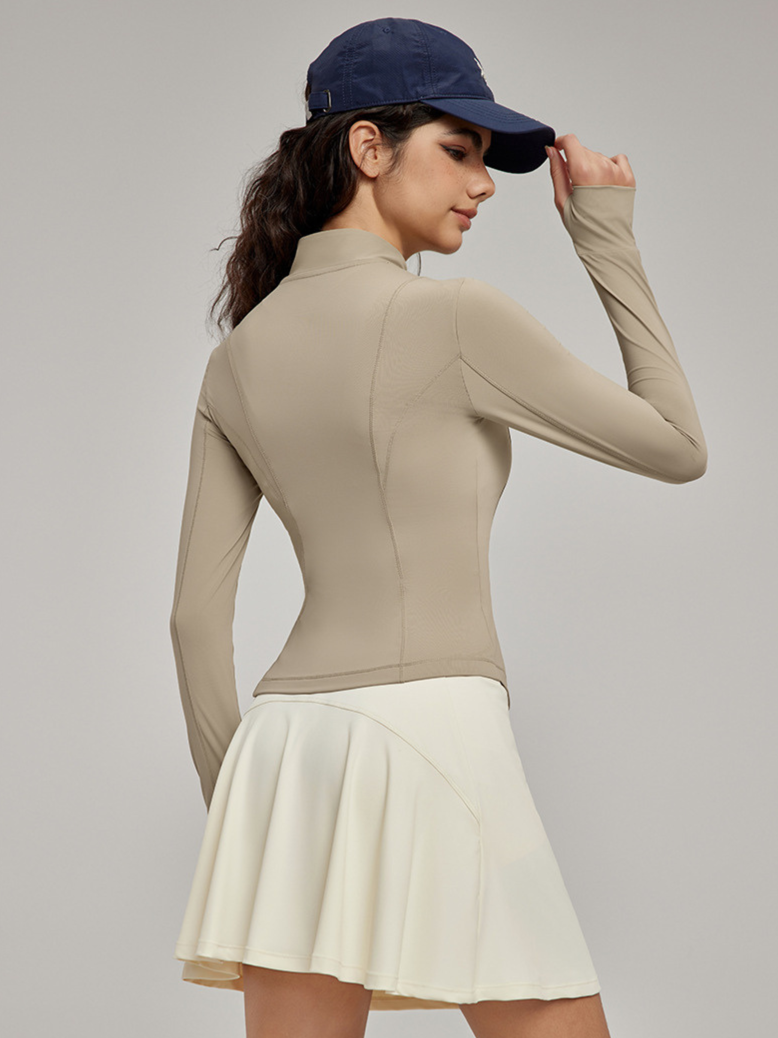 MesaDrop - UPF50+ Raw Yarn Cooling Slim-Fit Sun Protection Jacket GONGGAR SPORTS