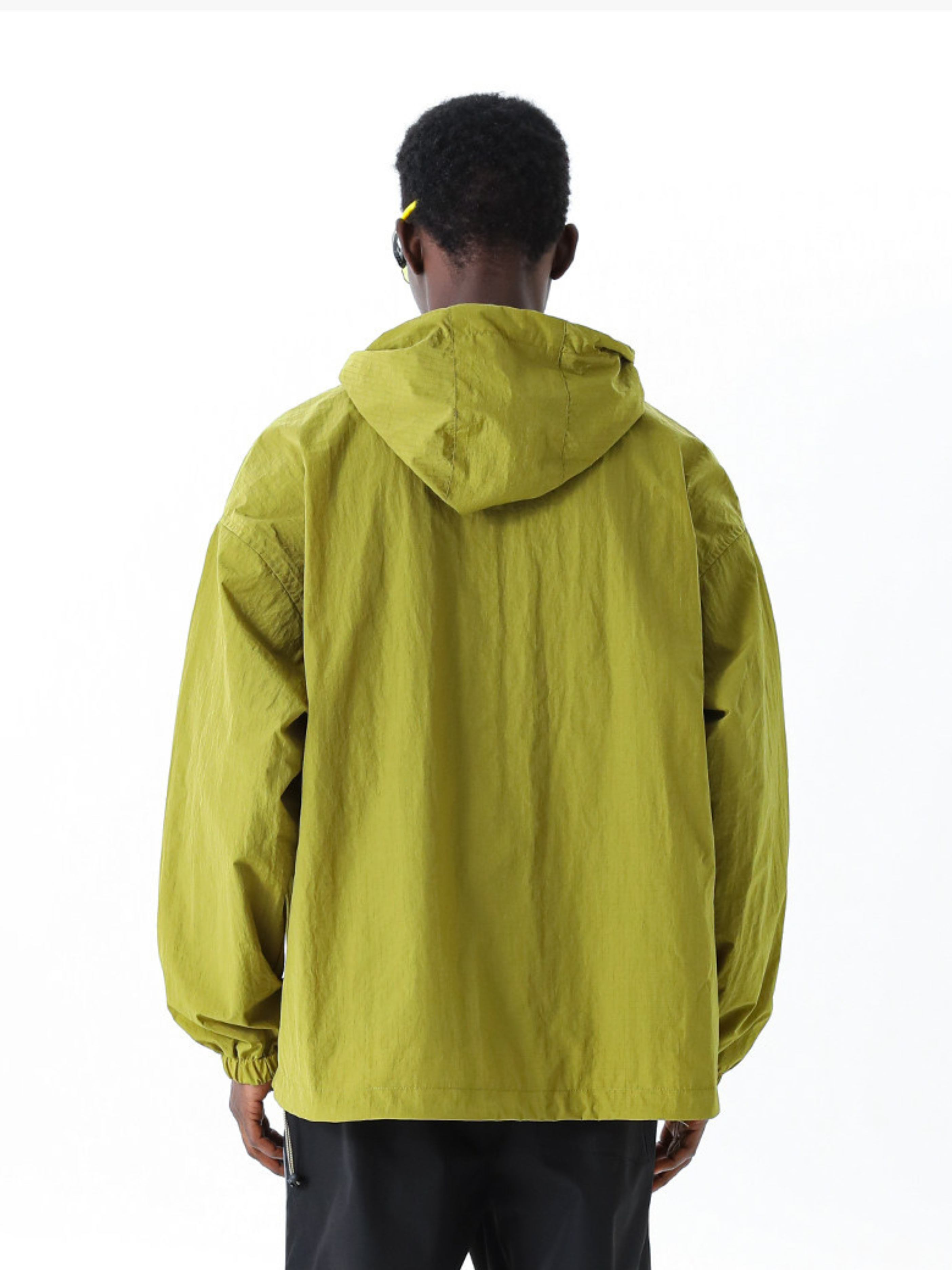 EdgePack - Unisex Half-Zip Water-Repellent Hooded Jacket