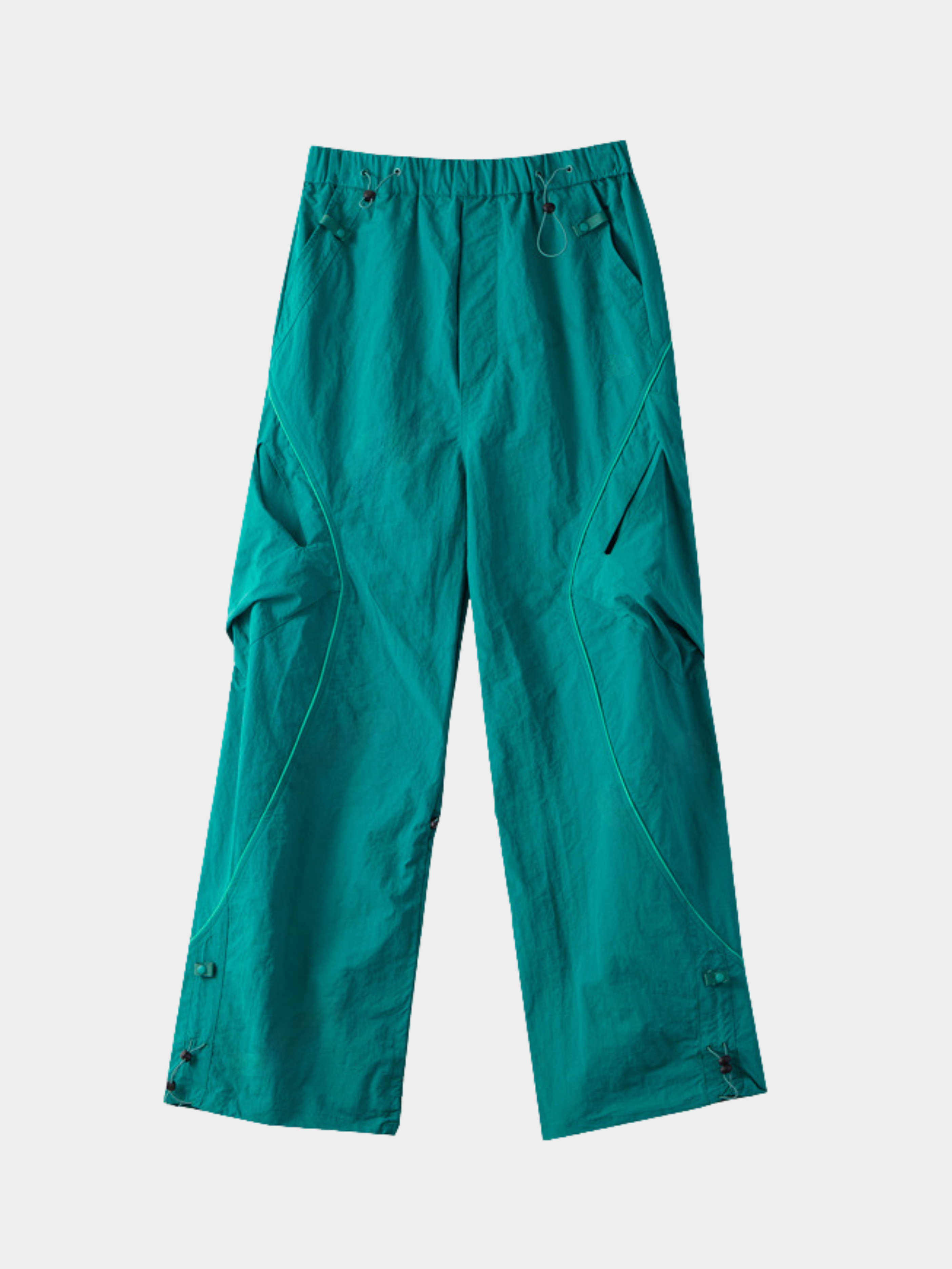 EagleTrail - Unisex Asymmetrical Line Urban Nylon Pants GONGGAR SPORTS