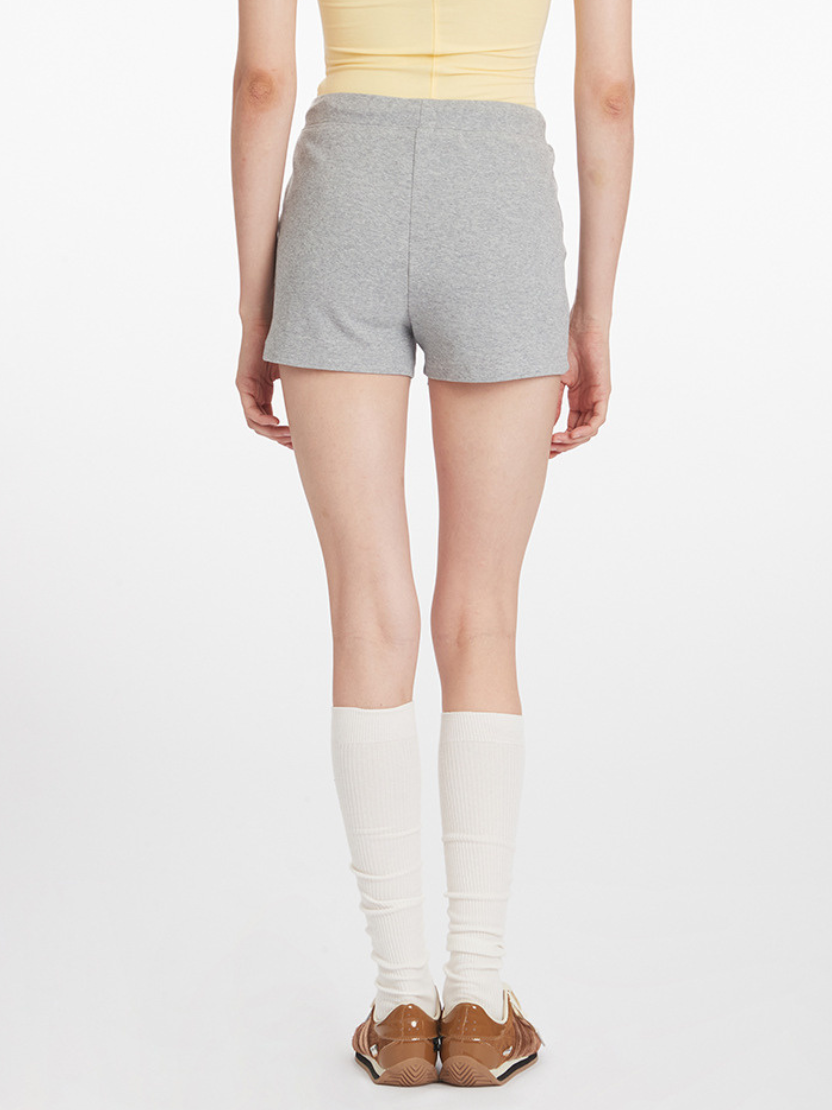 Leafall - Women's Cotton Stretch Athletic Shorts