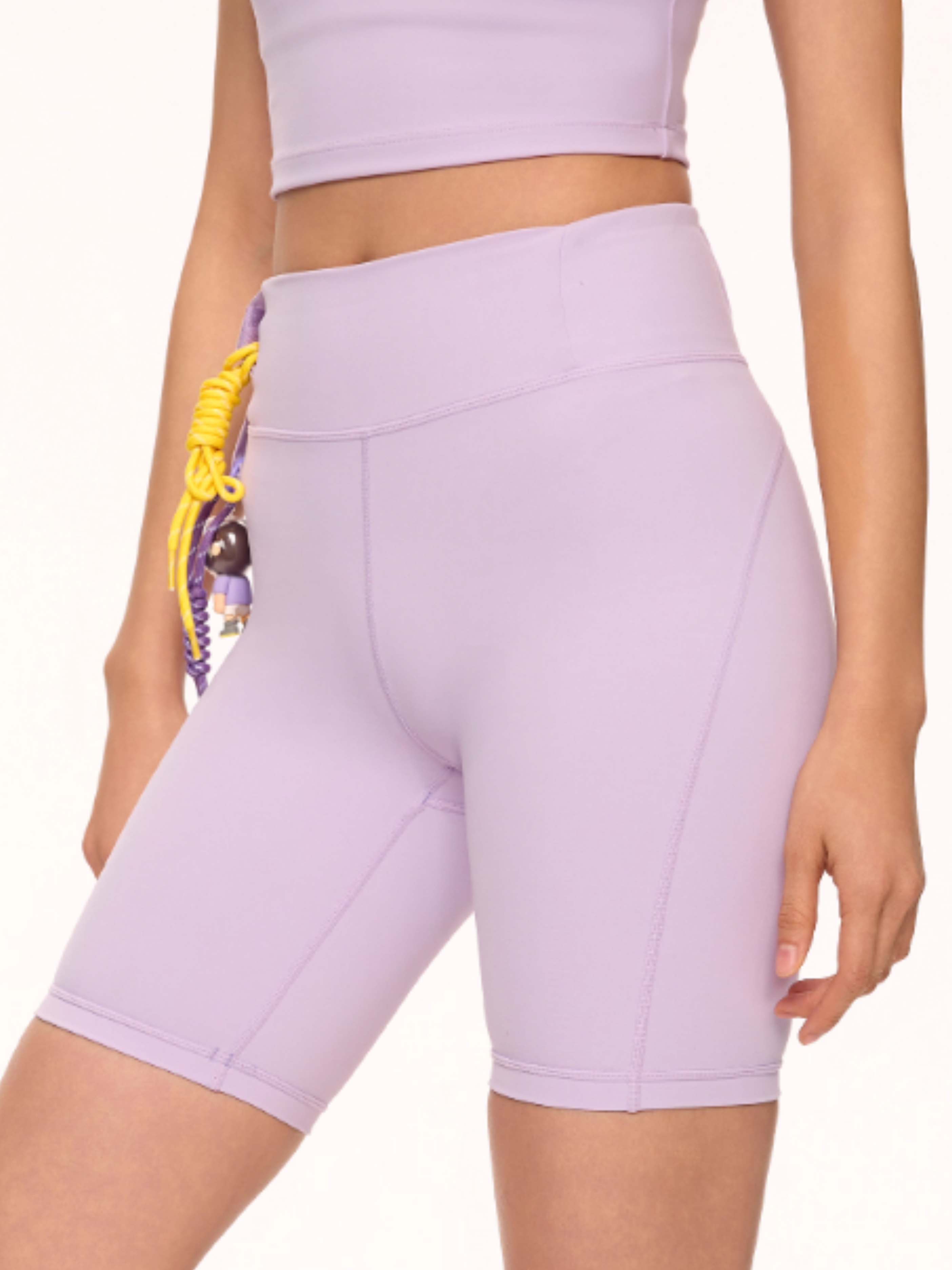 Cougarloop - Women’s High-Waist Compression Yoga Shorts