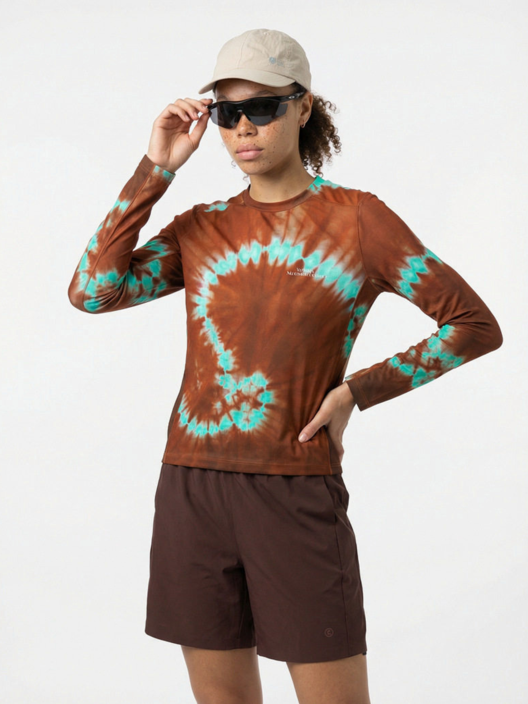 SilentStep - Women's Spiral Tie-Dye Quick-Dry Performance Long Sleeve