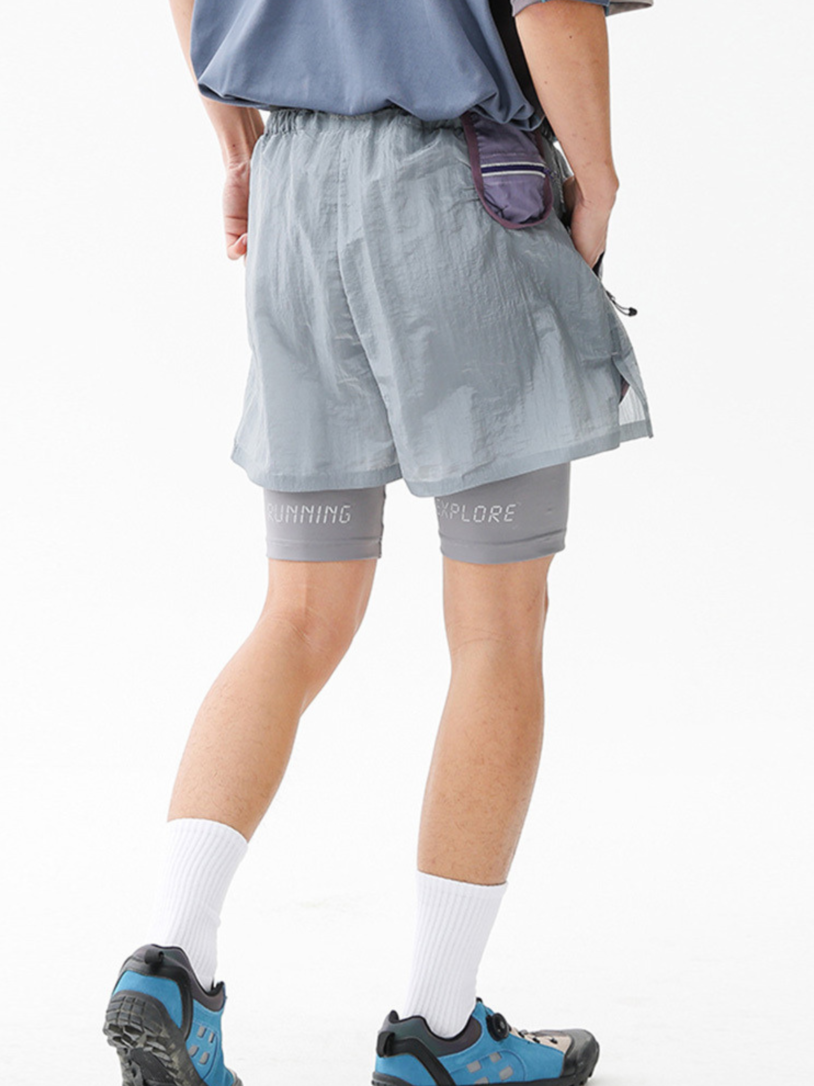 DryShield - Unisex Reflective Running Shorts