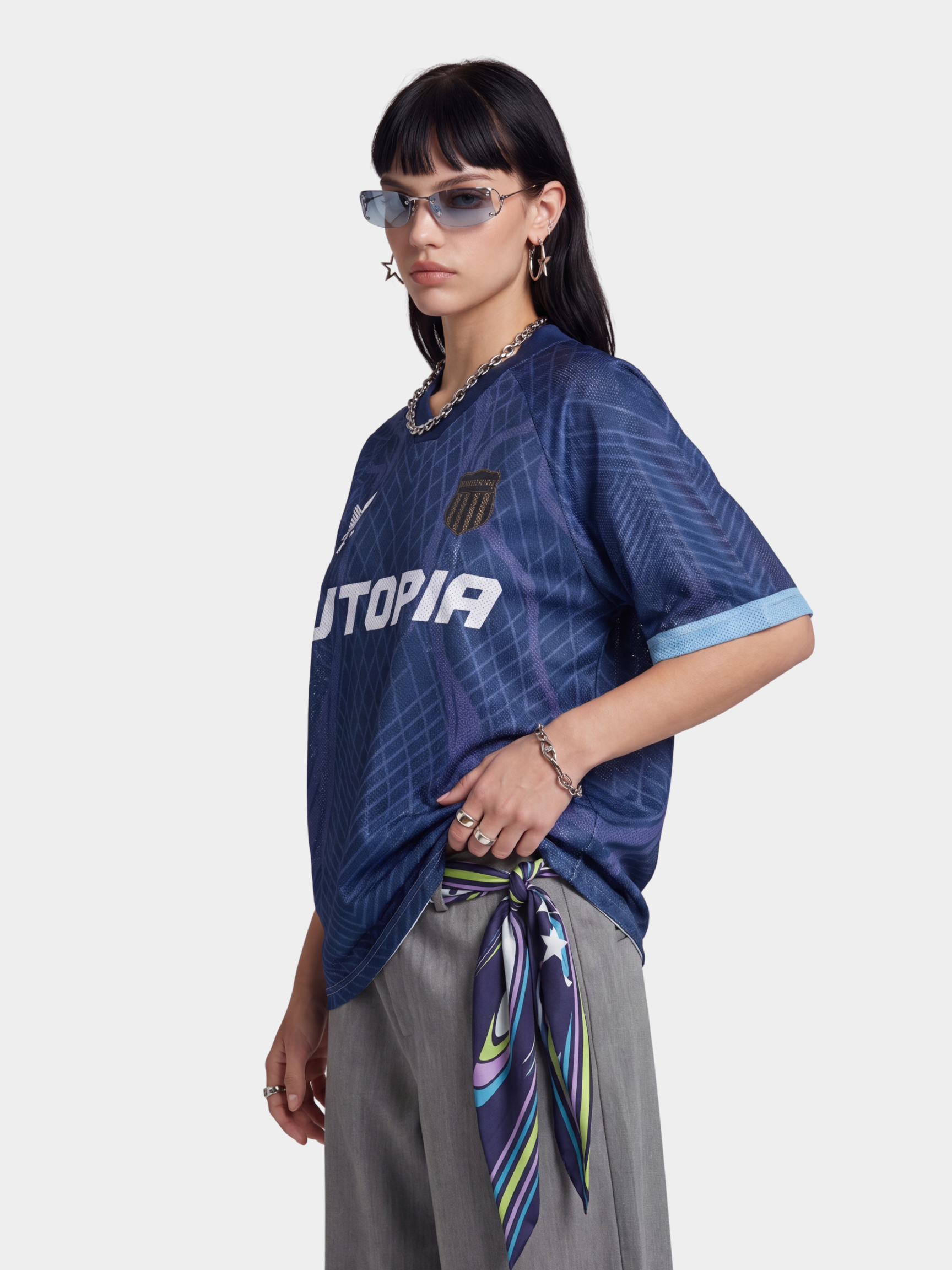 AzureDrift - Unisex Breathable Mesh Quick-Dry Sports T-Shirt