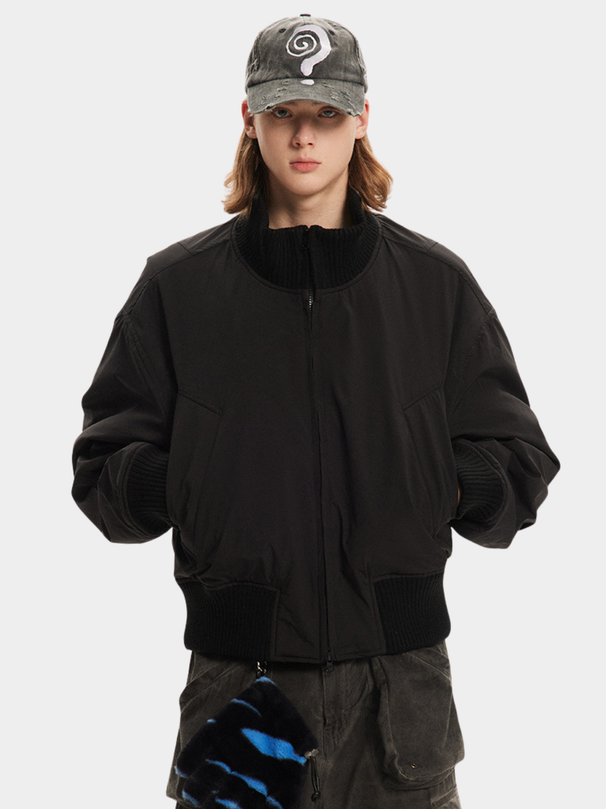 BluffMark - Men's High-Neck Oversized Padded Jacket GONGGAR SPORTS