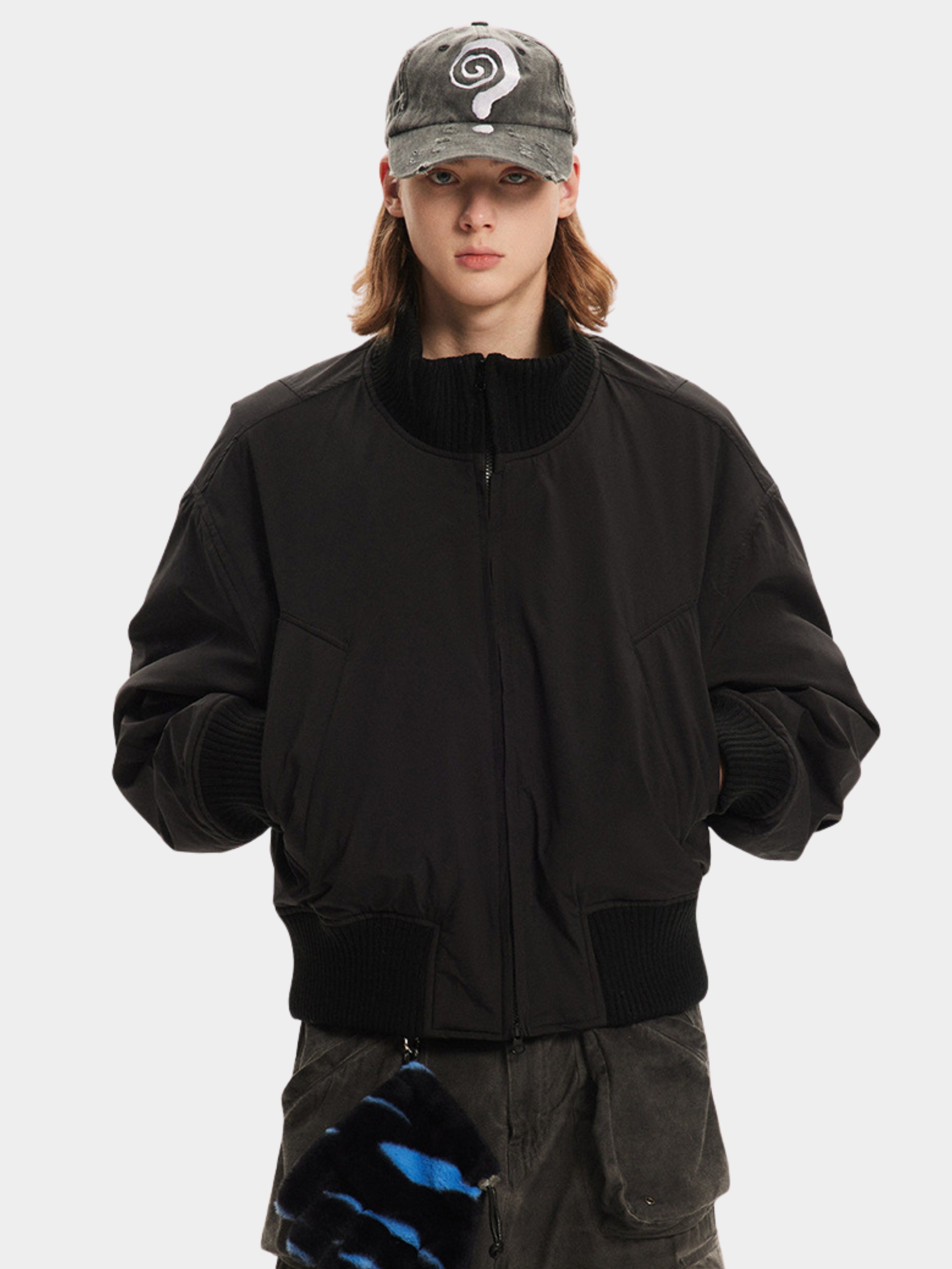 BluffMark - Men's High-Neck Oversized Padded Jacket GONGGAR SPORTS