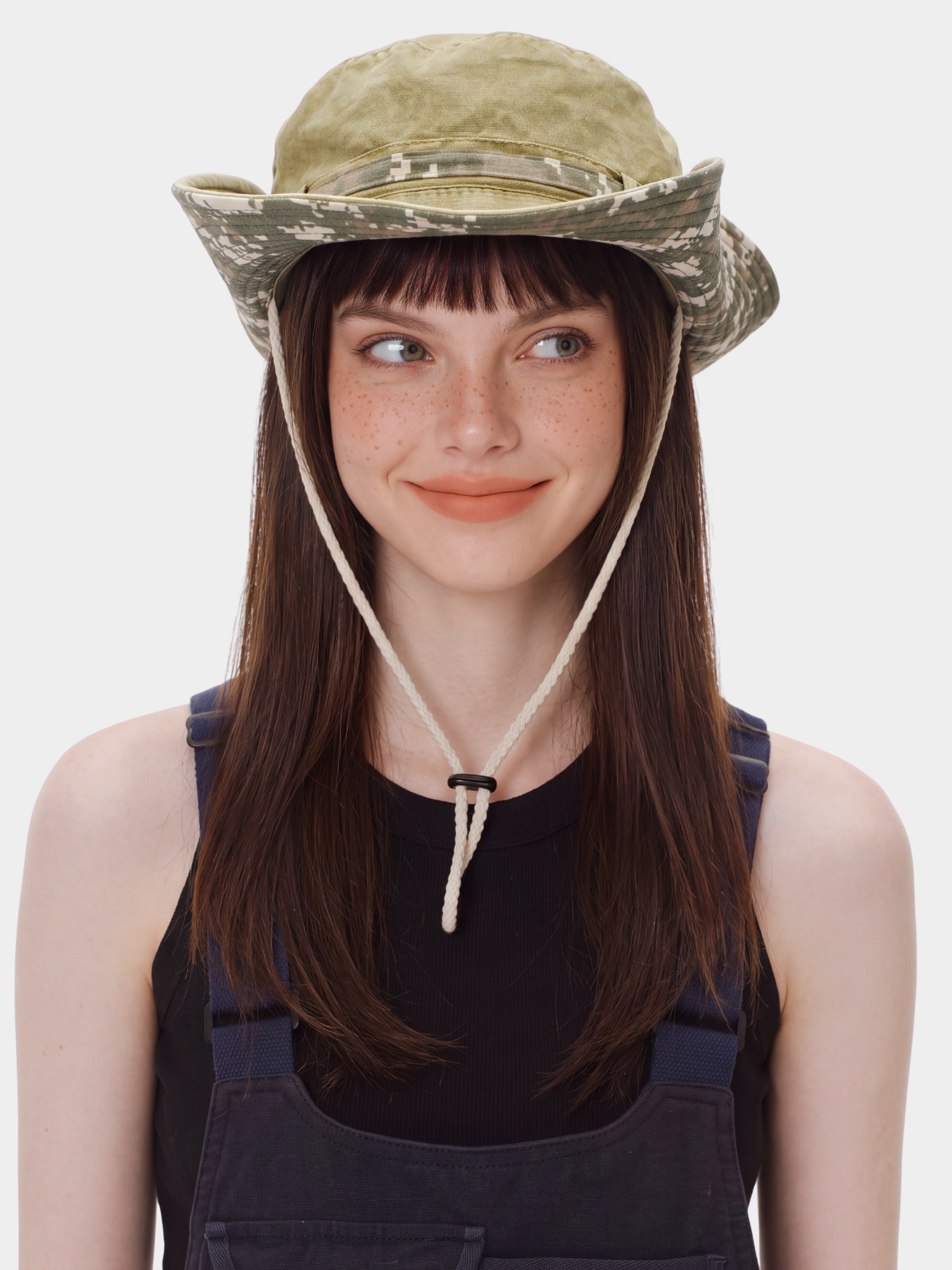 FadeCam - UPF50+ Protection Washed Camouflage Sun Bucket Hat