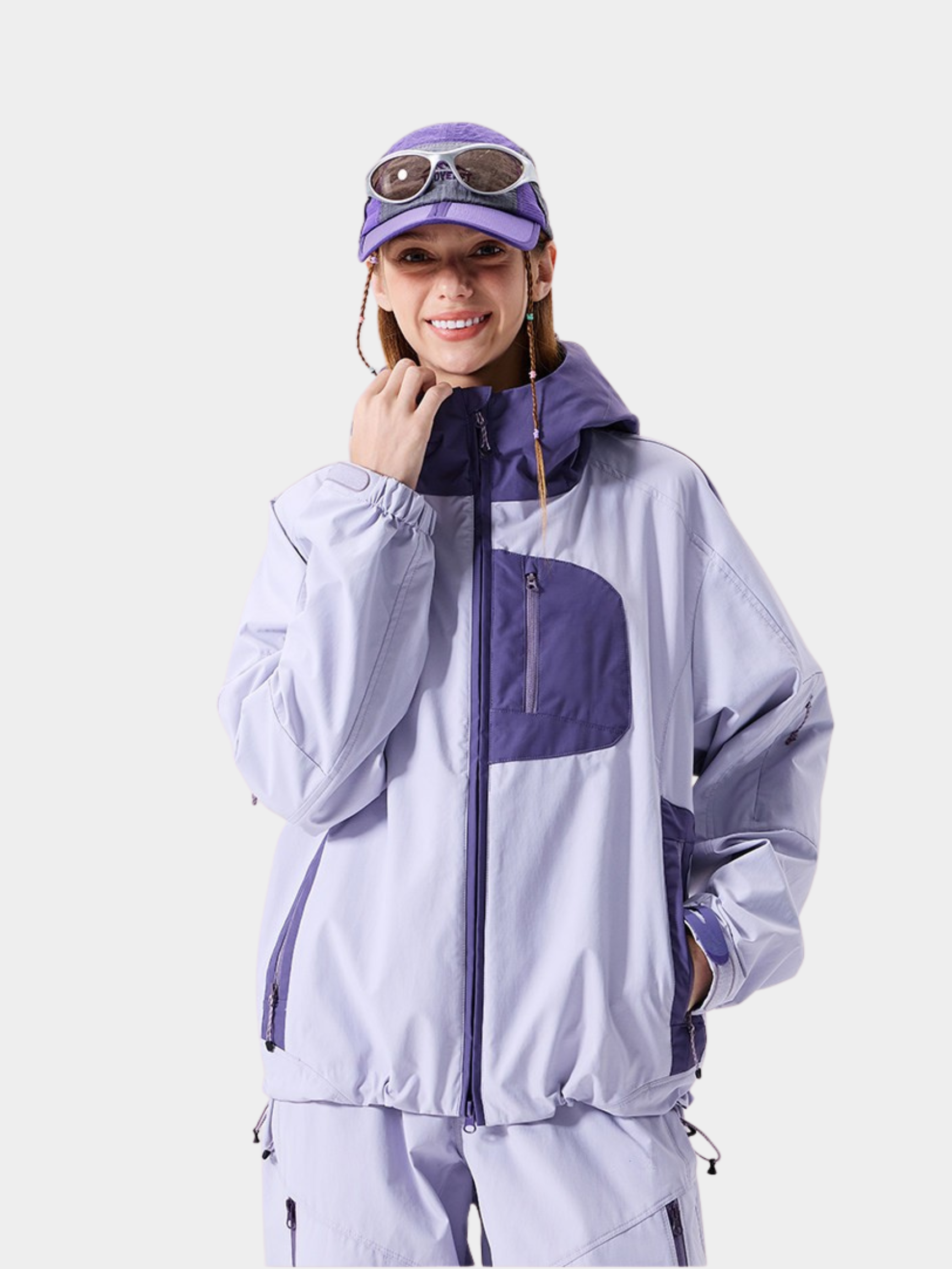 CougarSet - Unisex Lightweight 10K Waterproof Technical Hard Shell Jacket