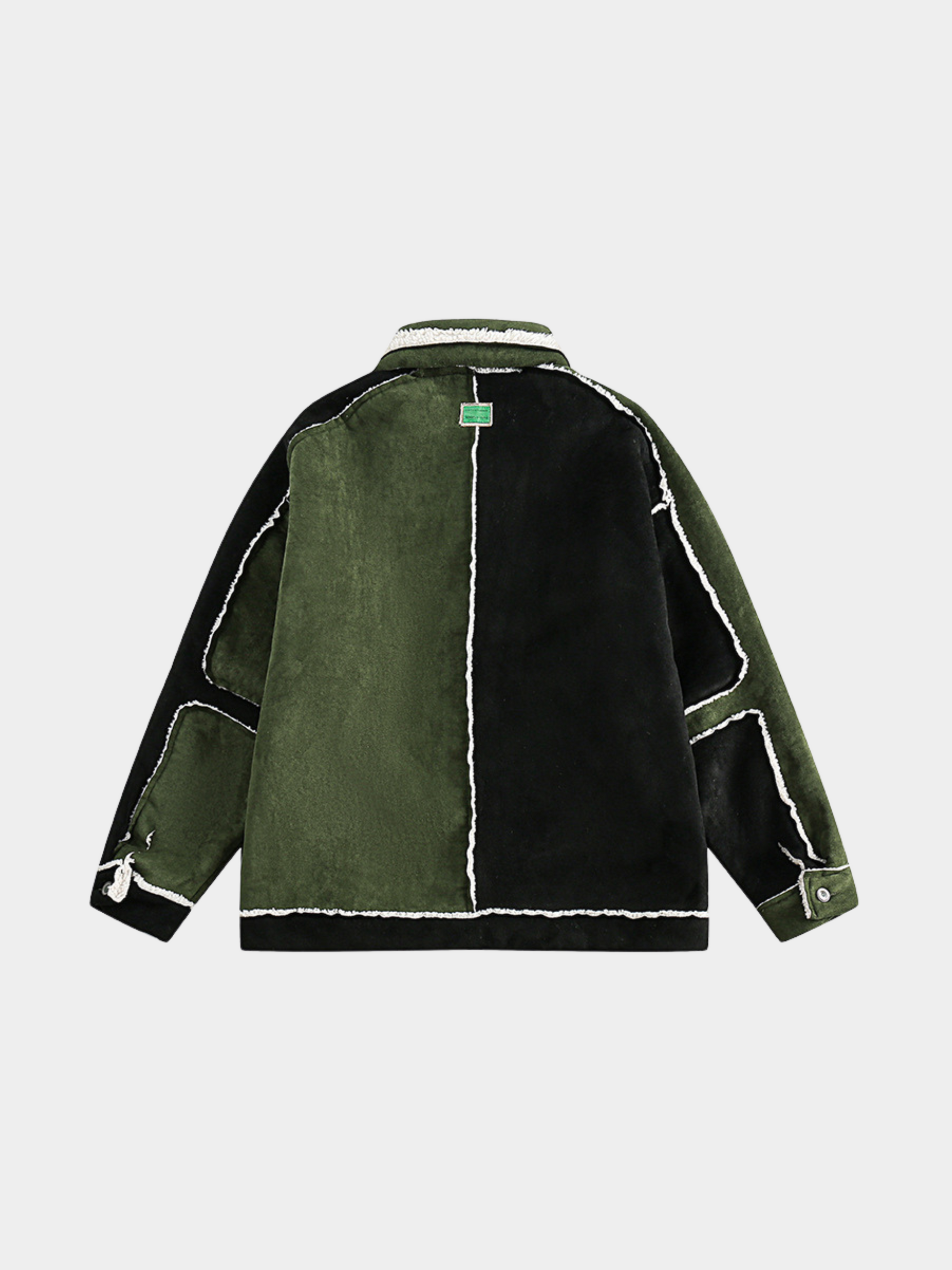 Boulderlight - Women's Floral Embroidered Sherpa Patchwork Jacket GONGGAR SPORTS