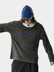 Glacialwind - Slub Cotton Breathable Running Long Sleeve