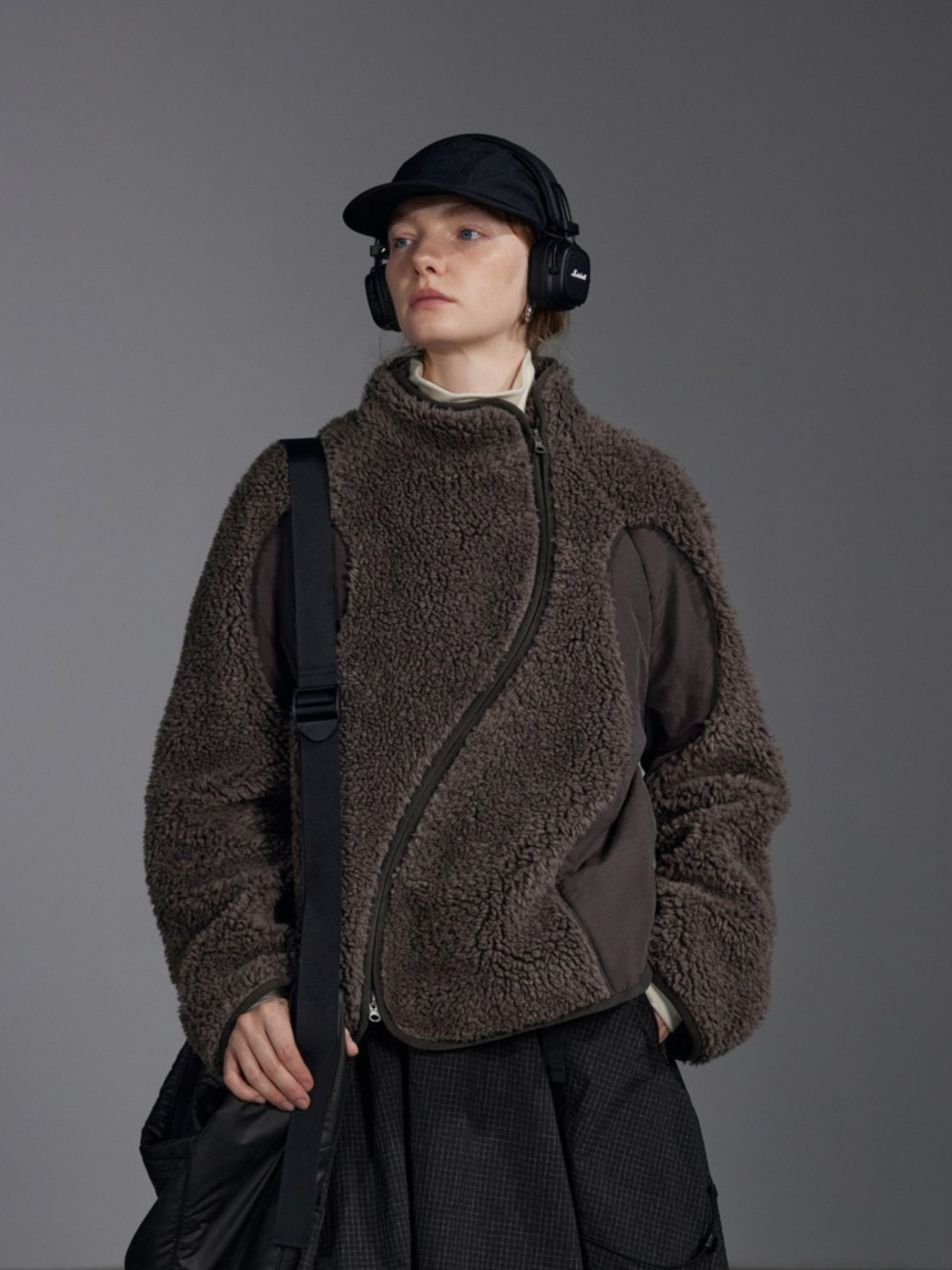 Moonspire - Women's Fleece-Lined Sherpa Hybrid Jacket