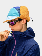 Moonlark - Colorblock Extra Warmth Sherpa-Lined Earflap Hat