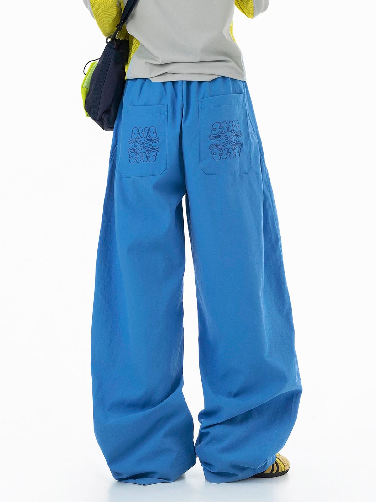Tidewalk - Unisex Relaxed Lightweight Nylon Curved-Leg Lantern Pants