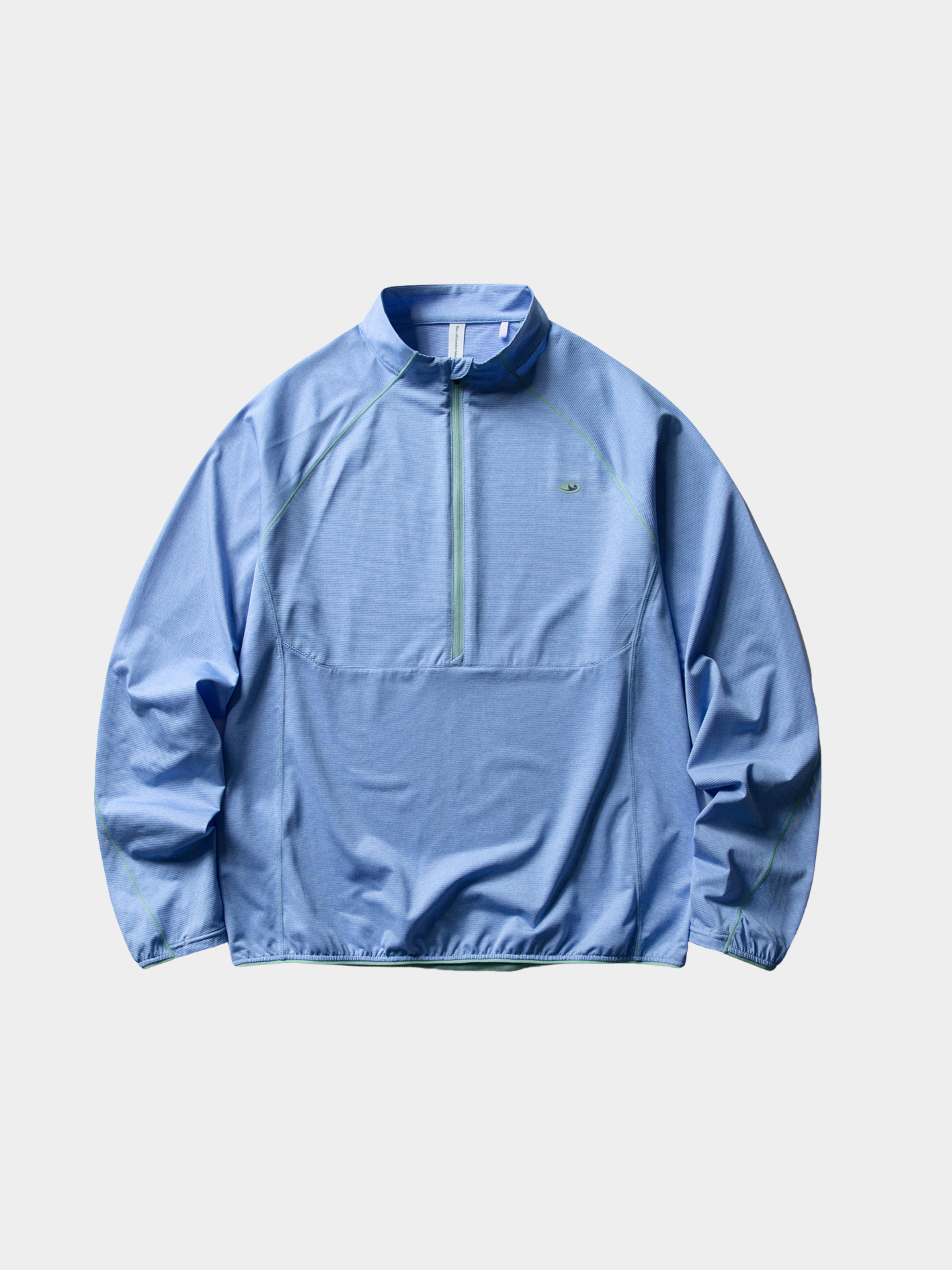 Snappy - Moisture-Wicking Quick-Dry Half-Zip Long Sleeve T-Shirt