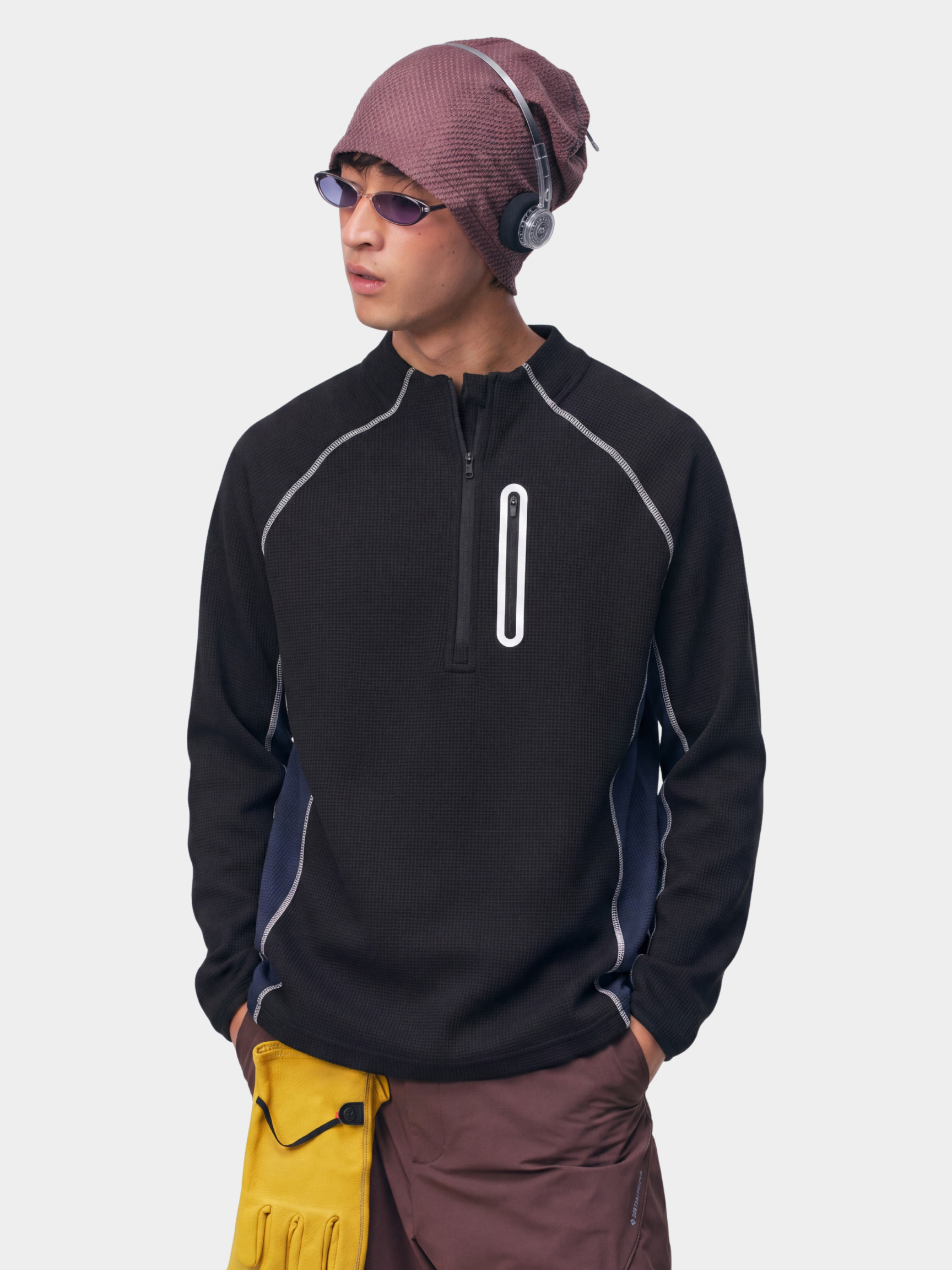 PleatHush - Men's Quick-Dry Breathable Antibacterial Sweatshirt