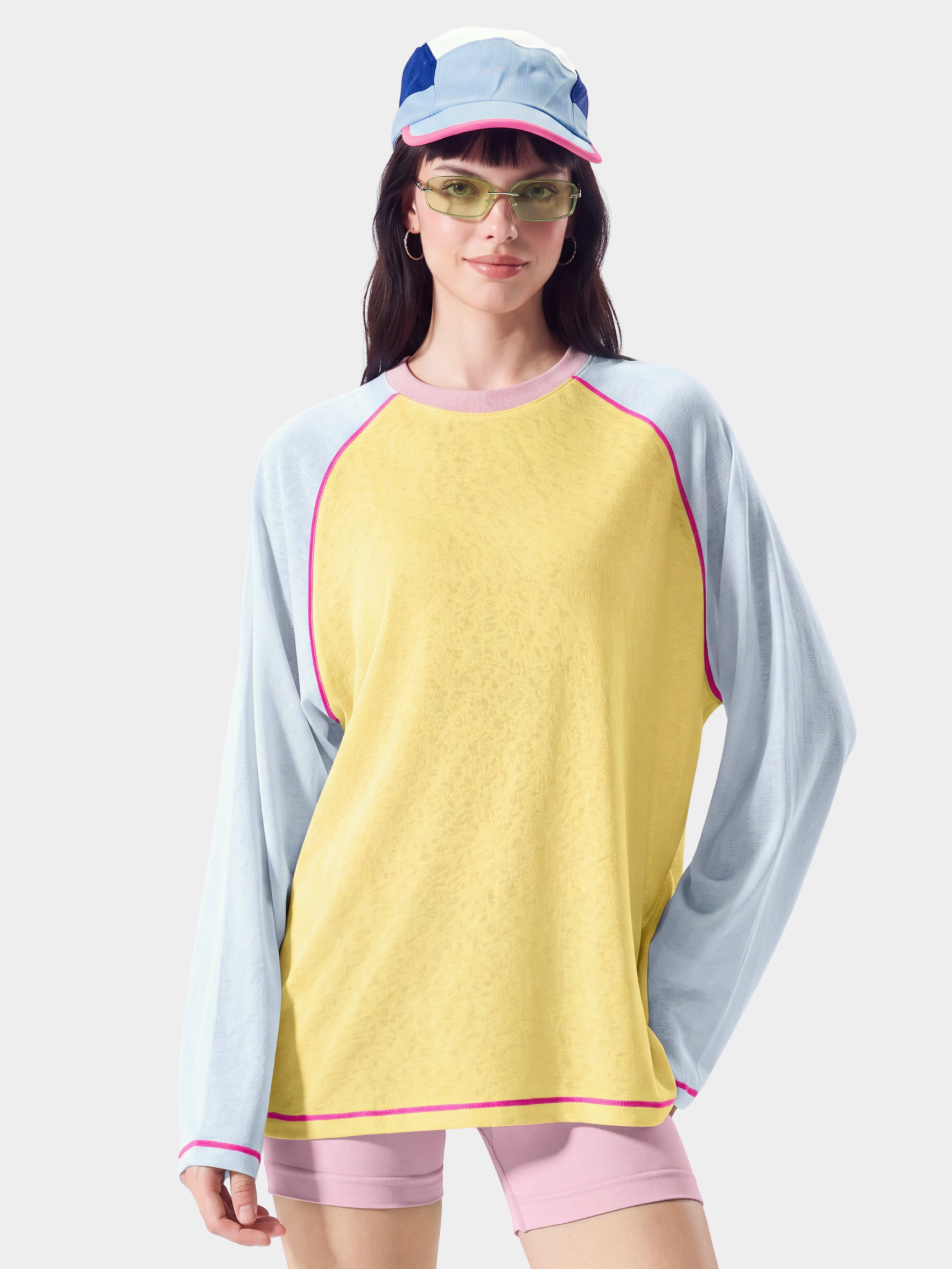 VentDrift - Women's Quick-Dry Breathable Color-Block T-Shirt