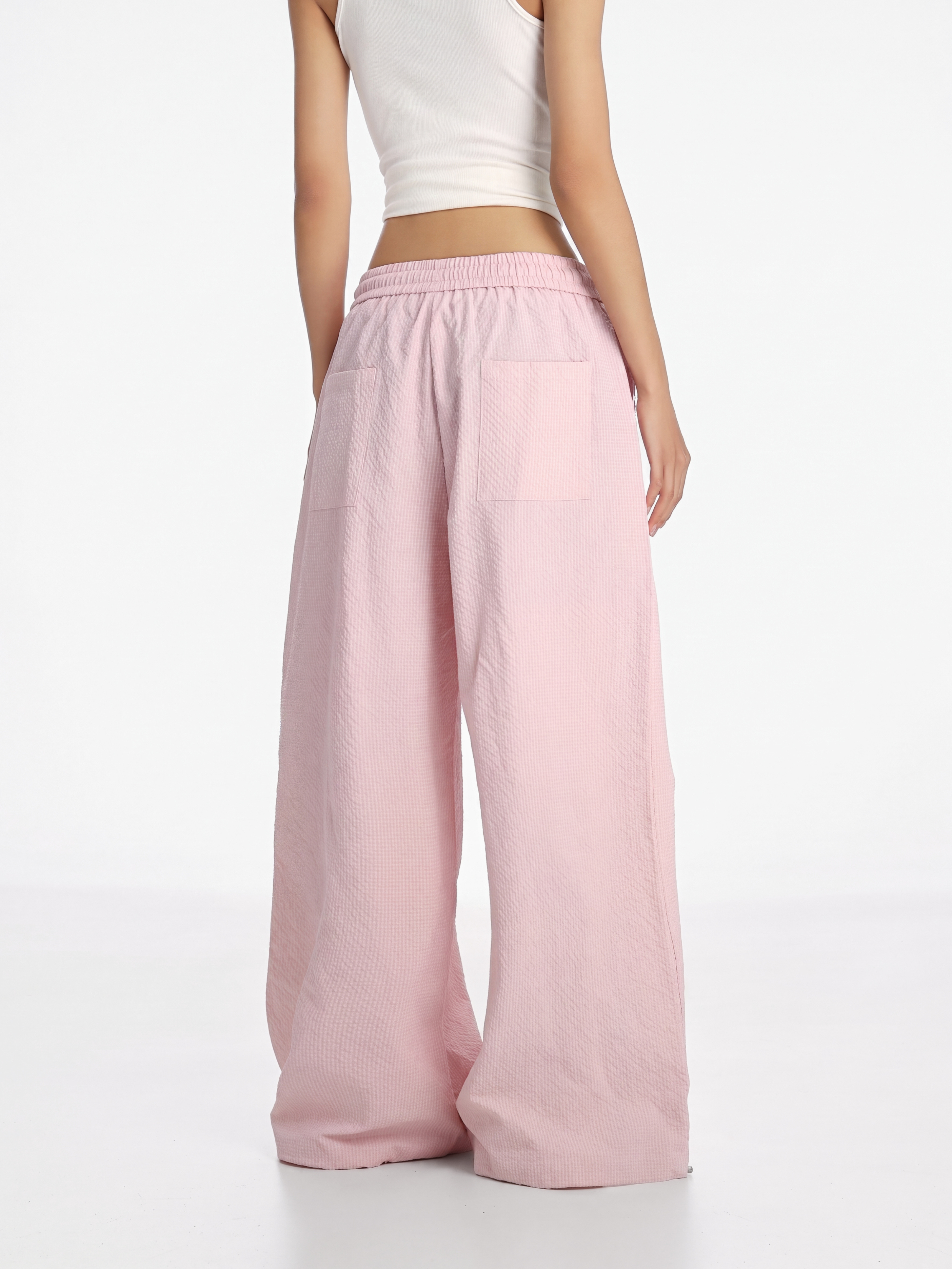 StarSpark - Women's Waffle Knit Rhinestone Star Lounge Pants