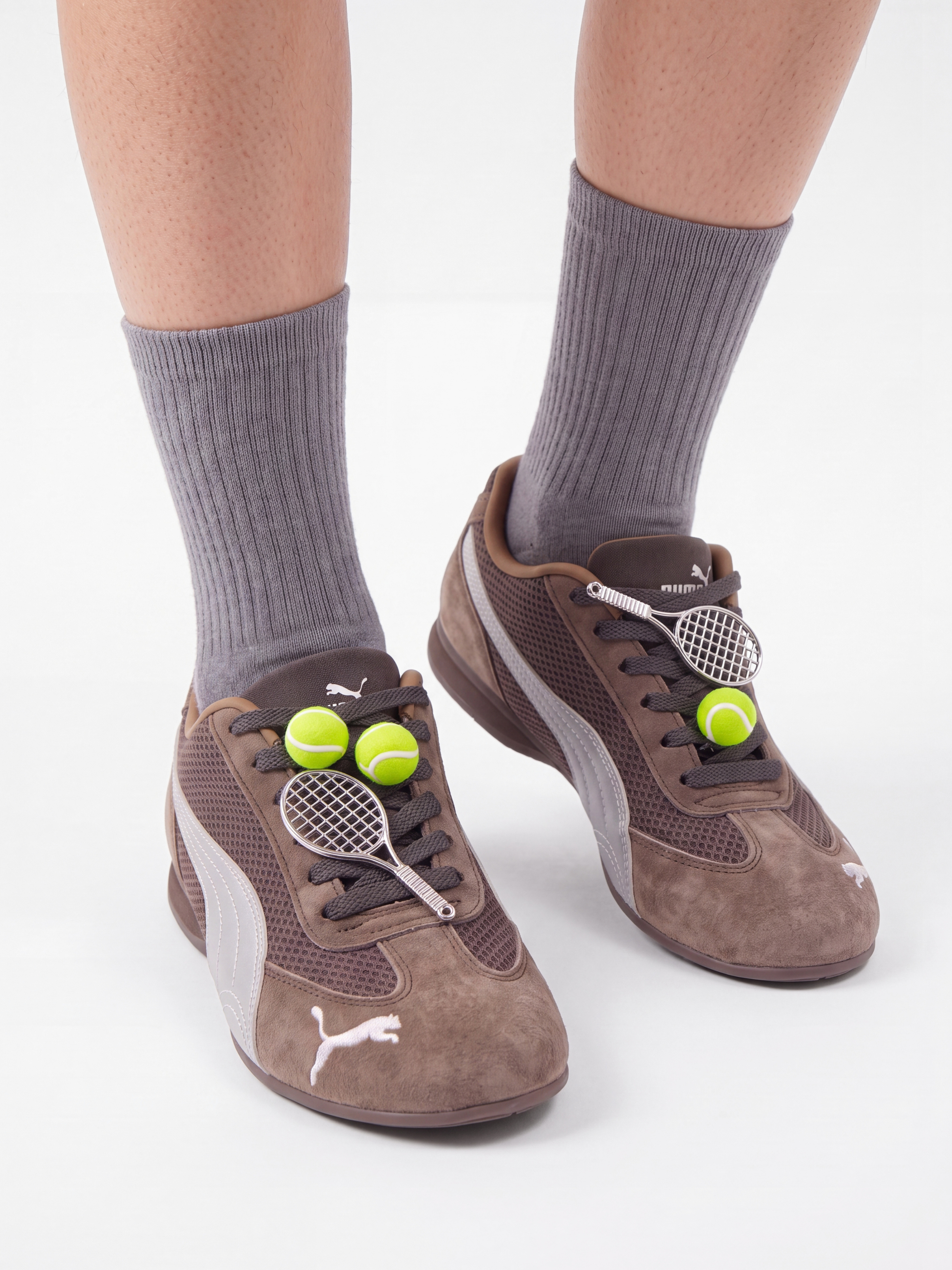 TennisLace - 3D Tennis Ball Shoelace Charm