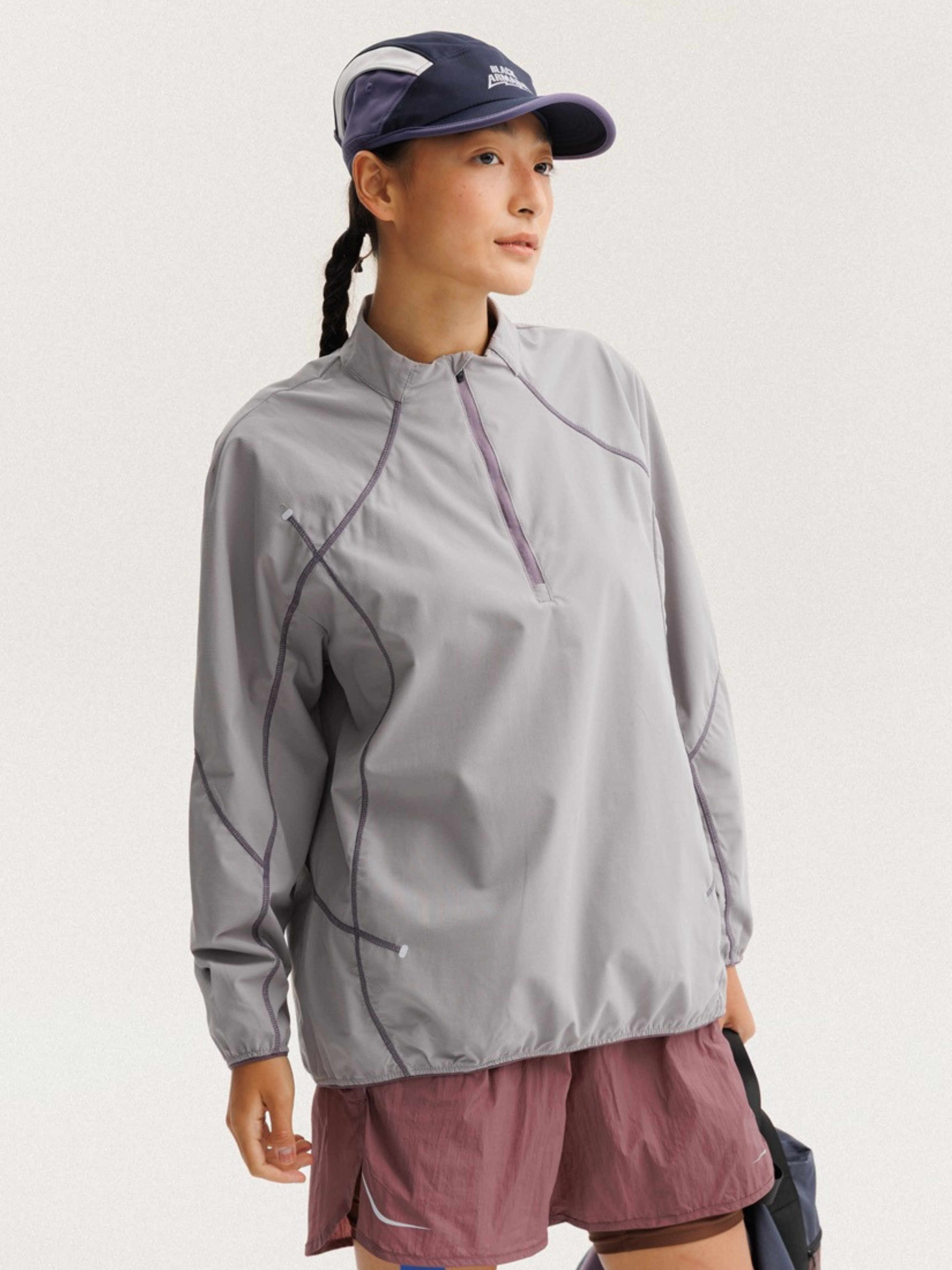 Ironthorn - Lightweight Quick-Dry Half-Zip Long Sleeve Tee