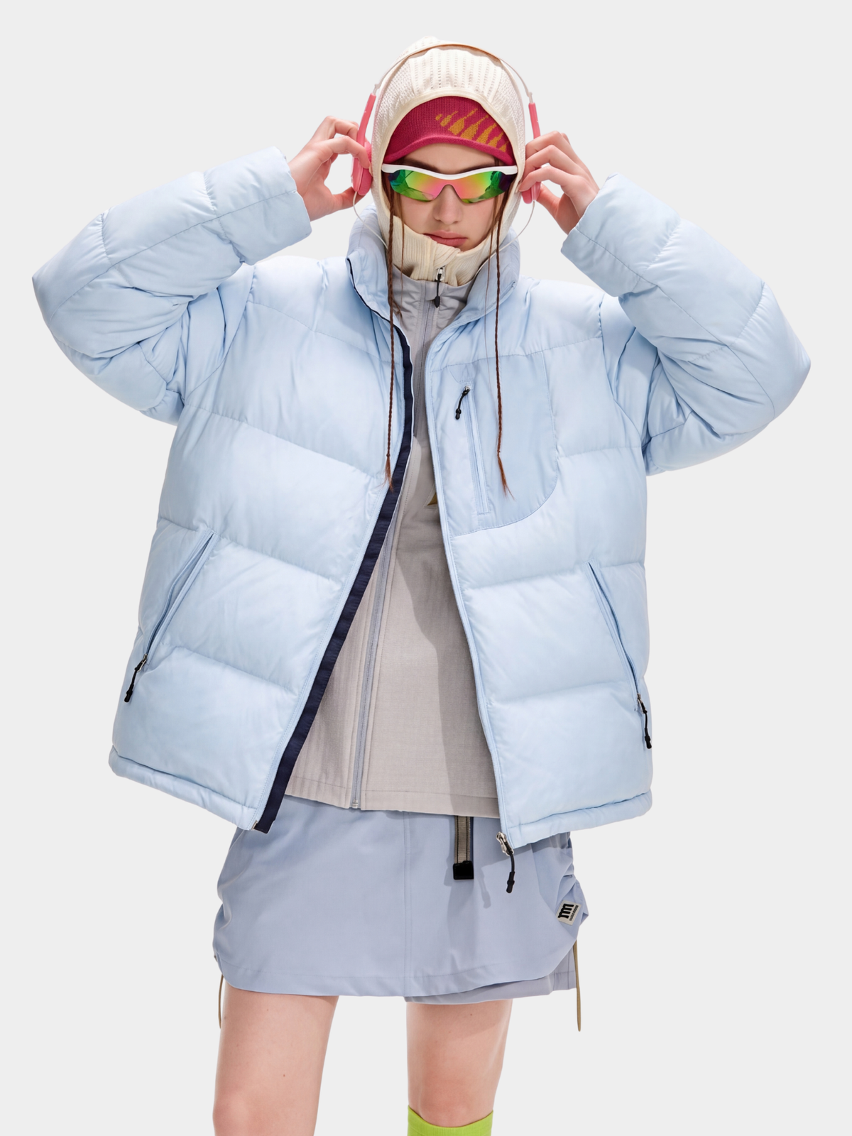 Mesaflat - Water-Repellent Insulated Stand Collar Insulated Jackets
