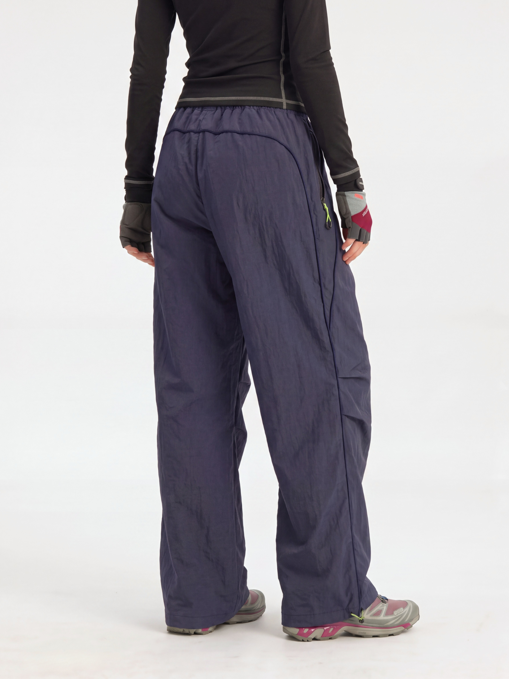LiteSway - Women's Water-Repellent Quick-Dry Pleated Cargo Pants