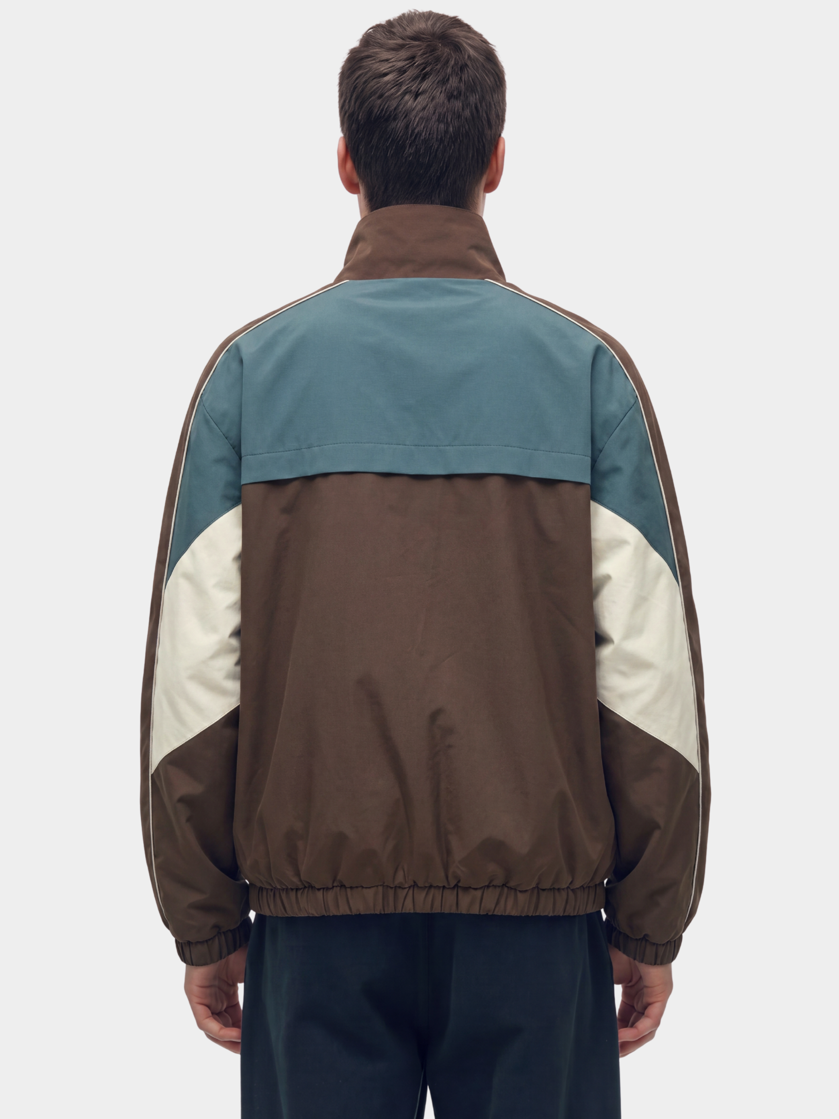 EcoFlask - Men's Retro Color-Block Water-Repellent Jacket