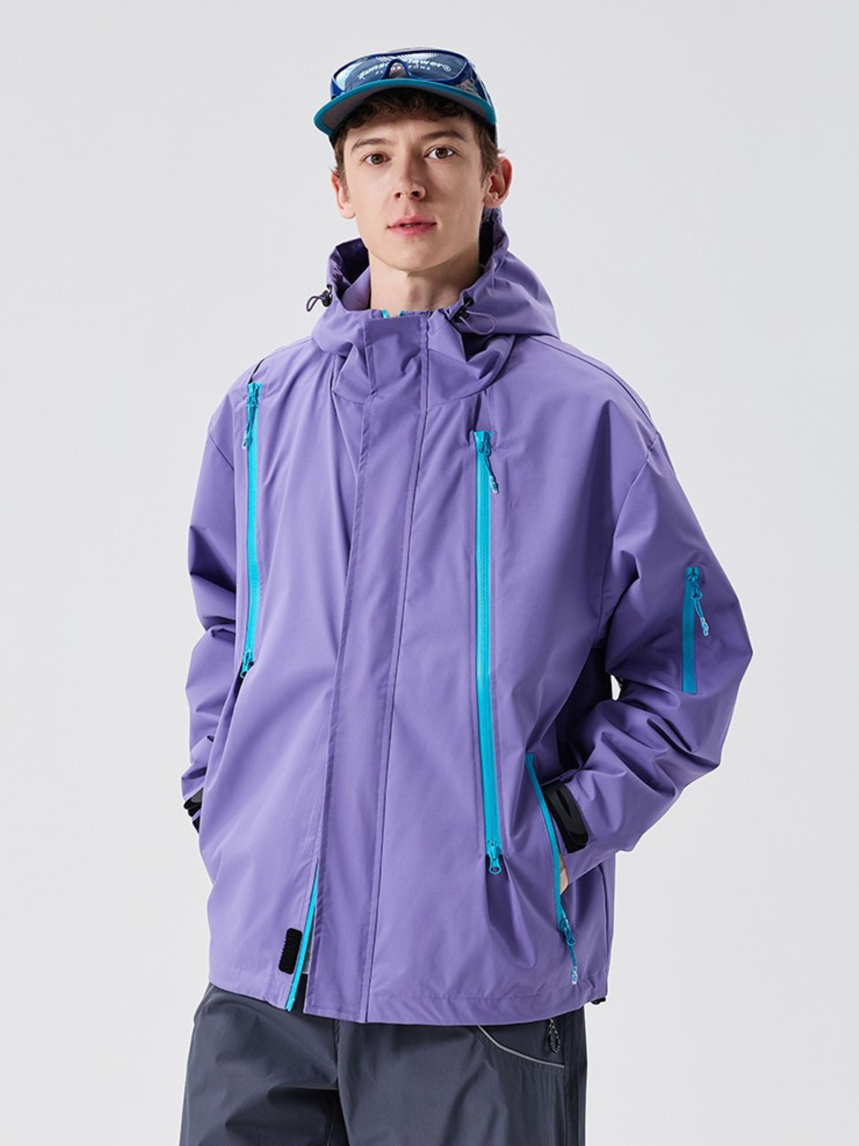 Strider - Unisex Triple-Shield Water-Repellent Tech Jacket