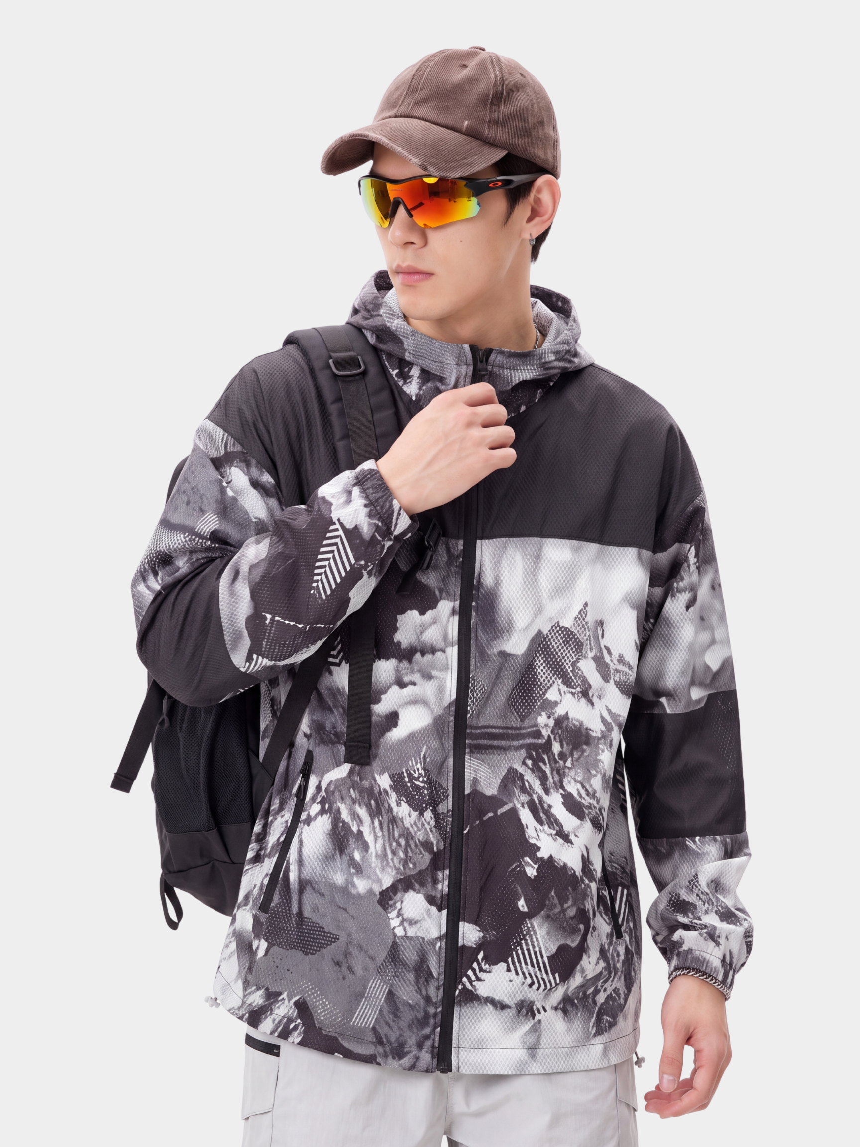 RayVeil - Men's UPF 100+ Lightweight Cooling Sun Protection Jacket