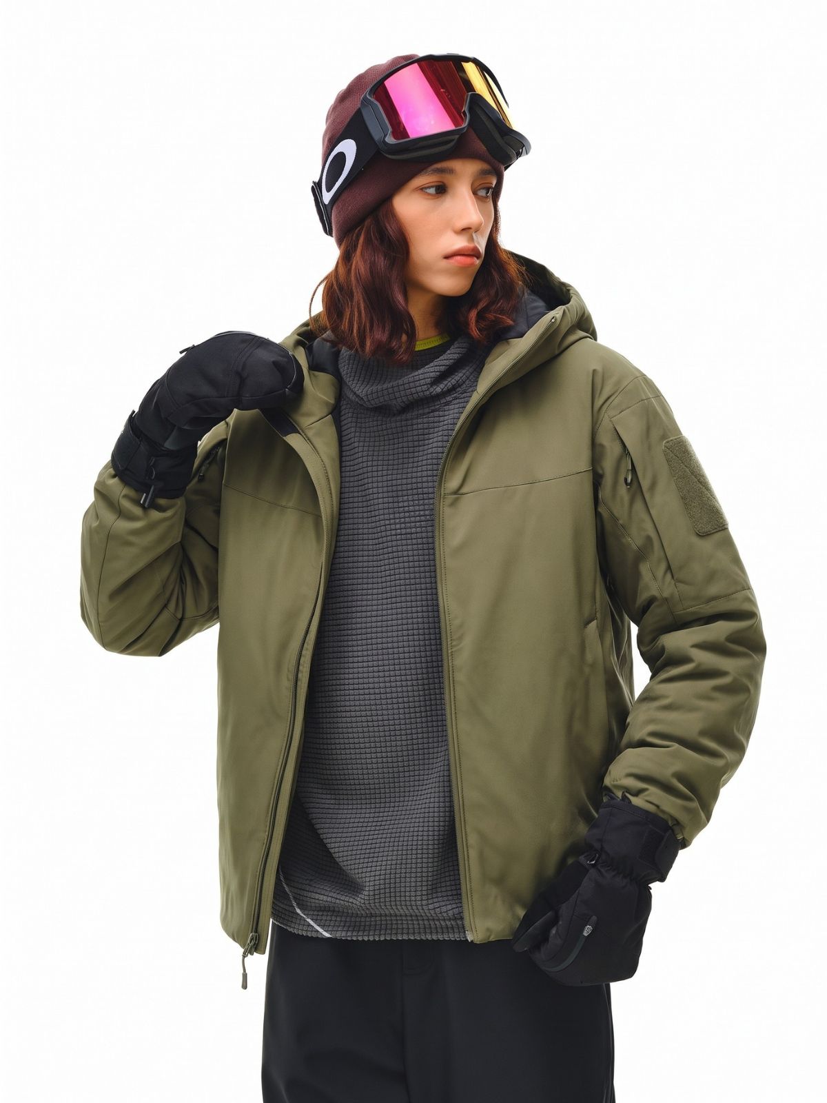 Barkcrack - Lightweight Wind-Resistant Hooded Insulated Jacket
