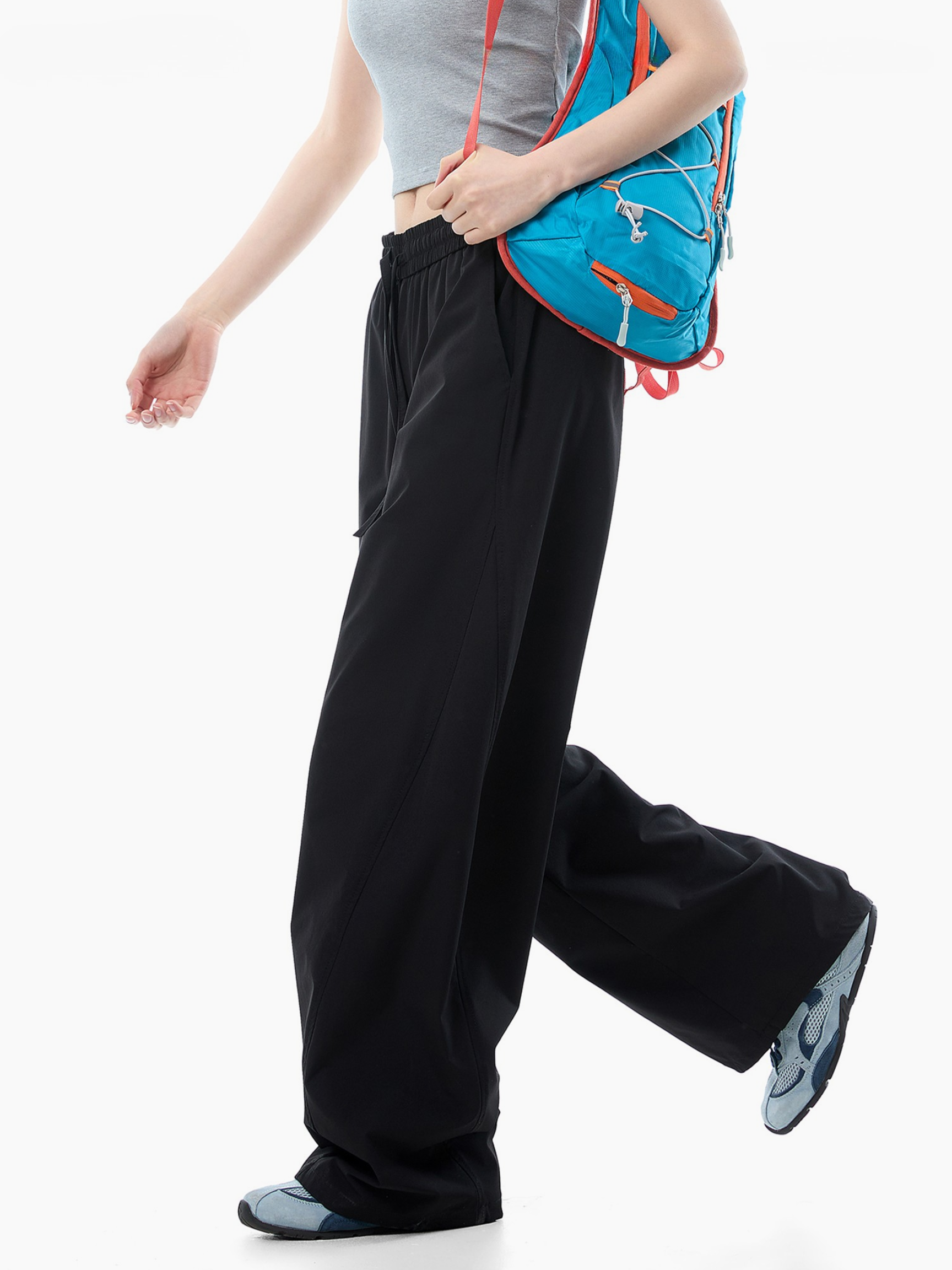 HaloFlow - Women's Breathable Cooling Curved-Leg Sport Pants