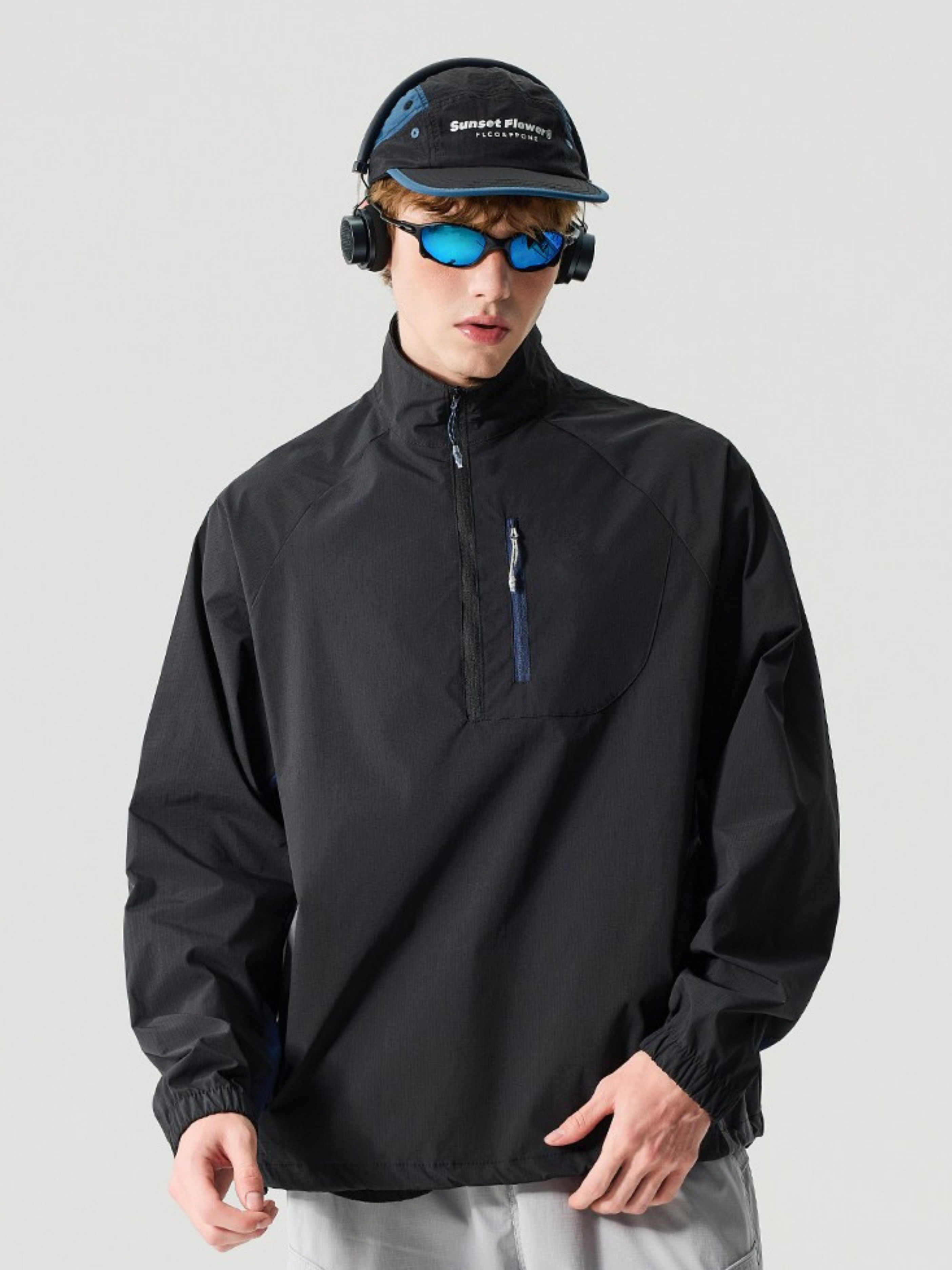 Glimmerfrost - Unisex Water-Repellent Stand Collar Jacket