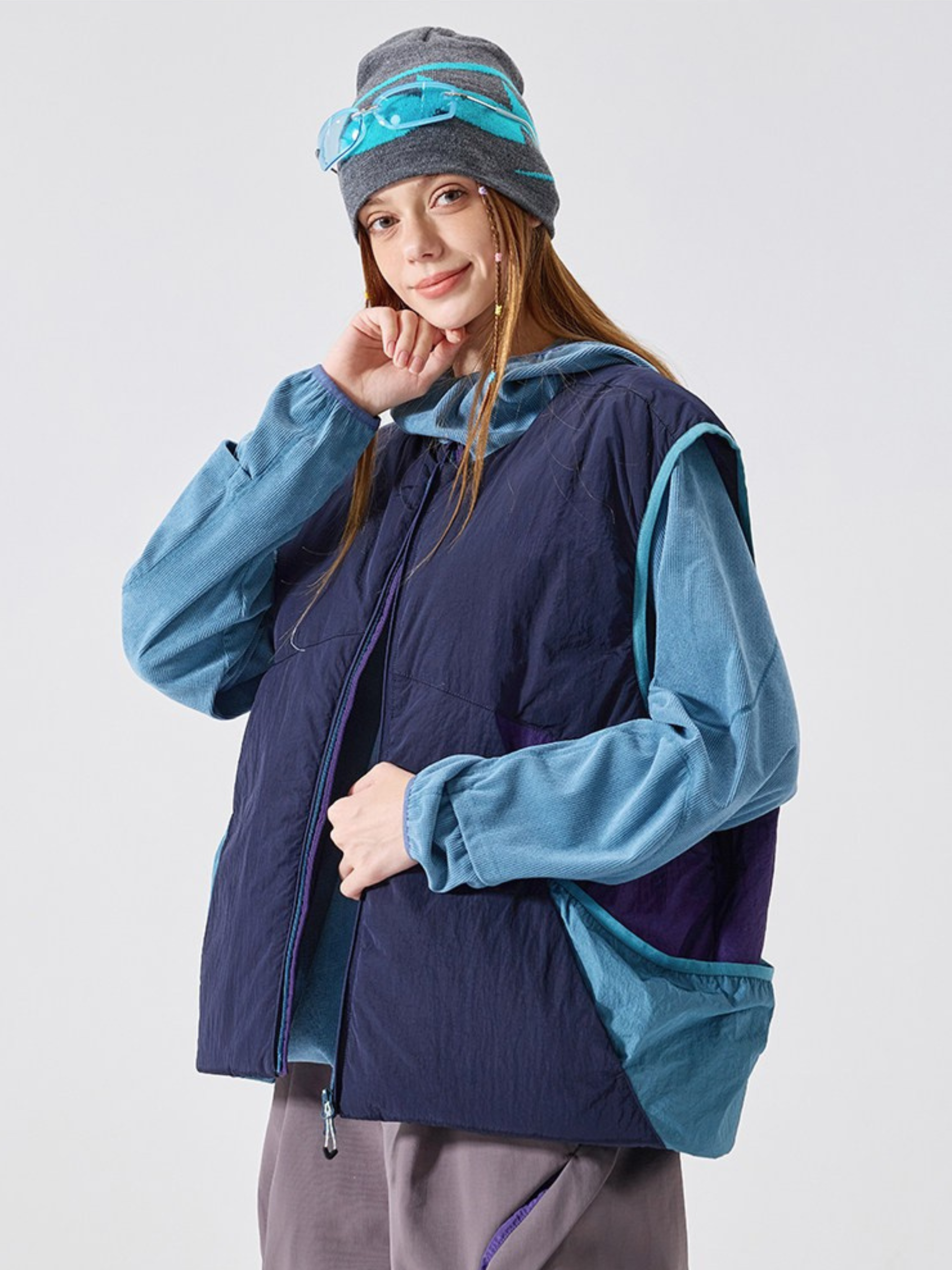 Moonblaze - Windproof Water-Repellent 90% White Duck Down Vest