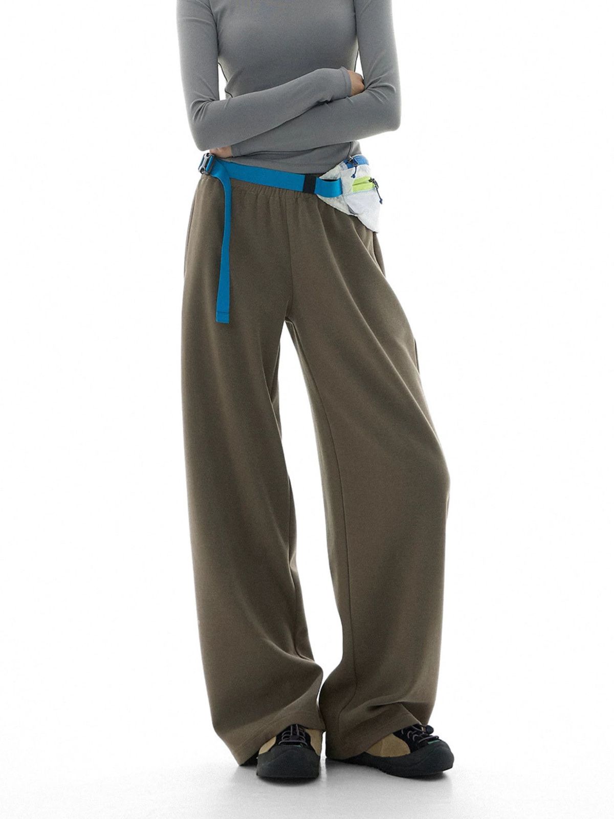 Nightsummit - Women's Soft & Smooth Draped Straight-Leg Sweatpants