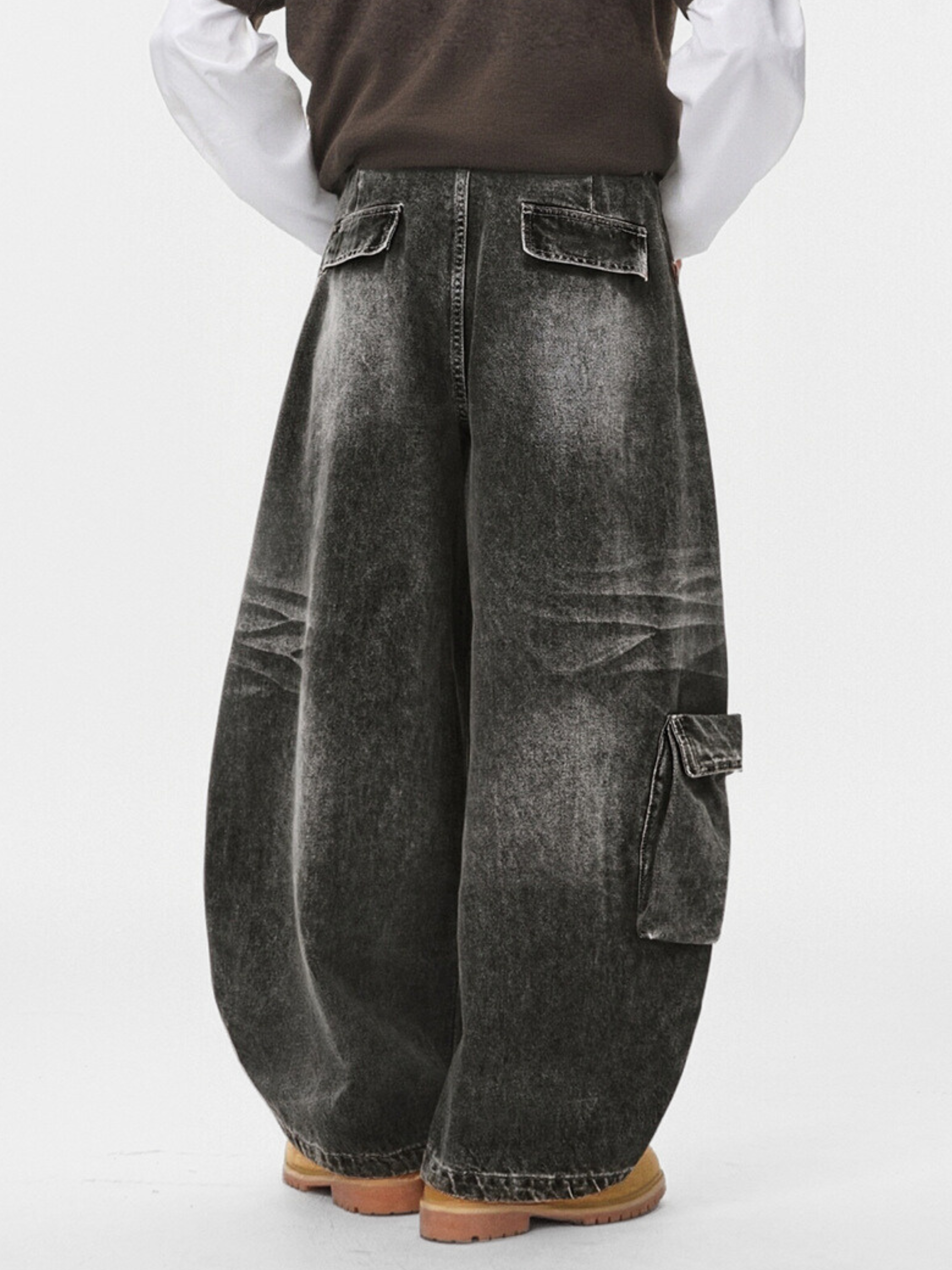 Ashloop - Men's Structured & Wrinkle-Resistant Denim Pants