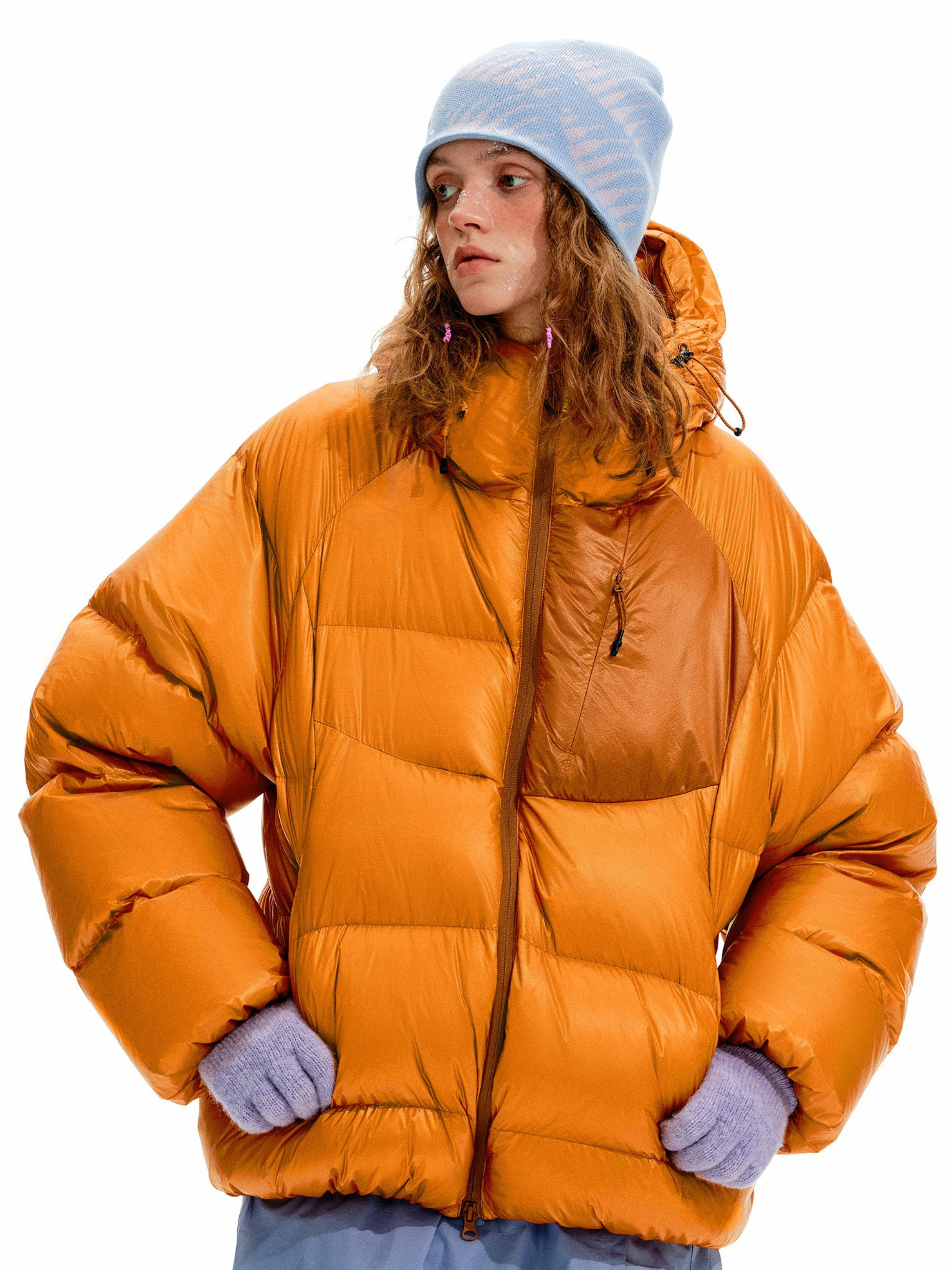 Embertrail - Unisex 800FP 90% White Duck Down Water-Repellent Hooded Jacket