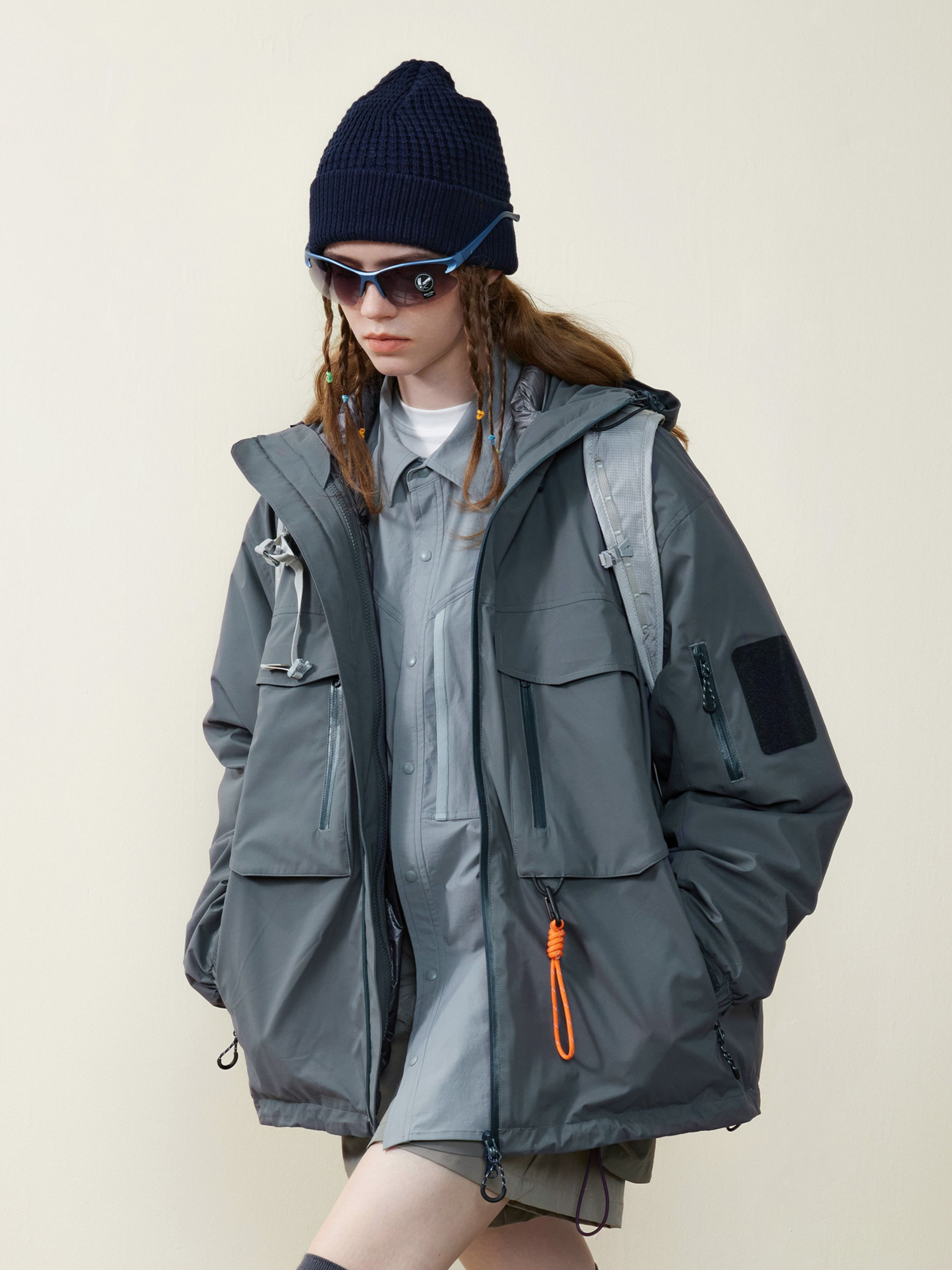 CanyonLife - Unisex Hard Shell Waterproof Outdoor Jacket