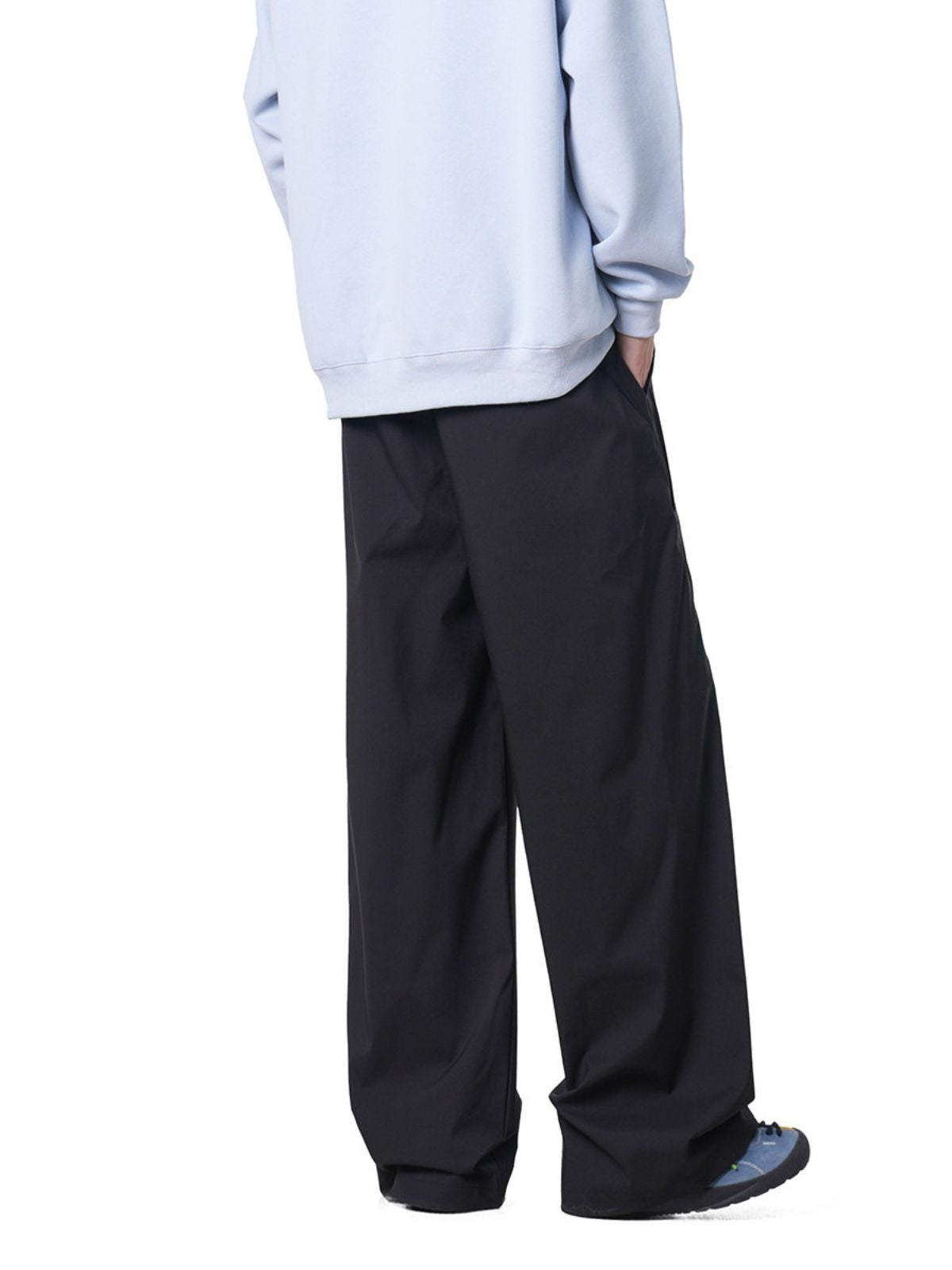 Gusttrek - Unisex Geometric Seam Relaxed Straight-Leg Pants