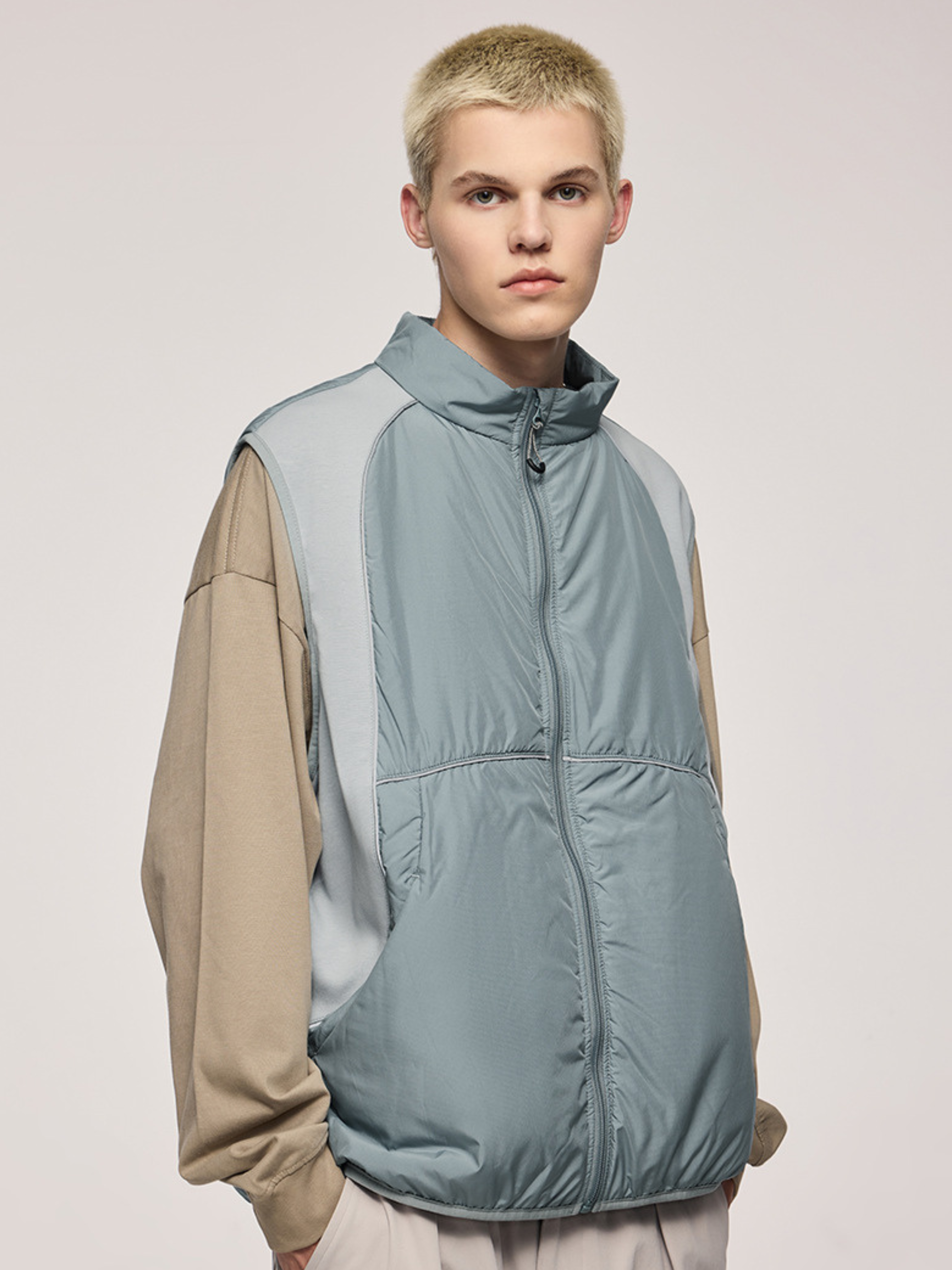 BluffEdge - Unisex Colorblock Outdoor Insulated Vest