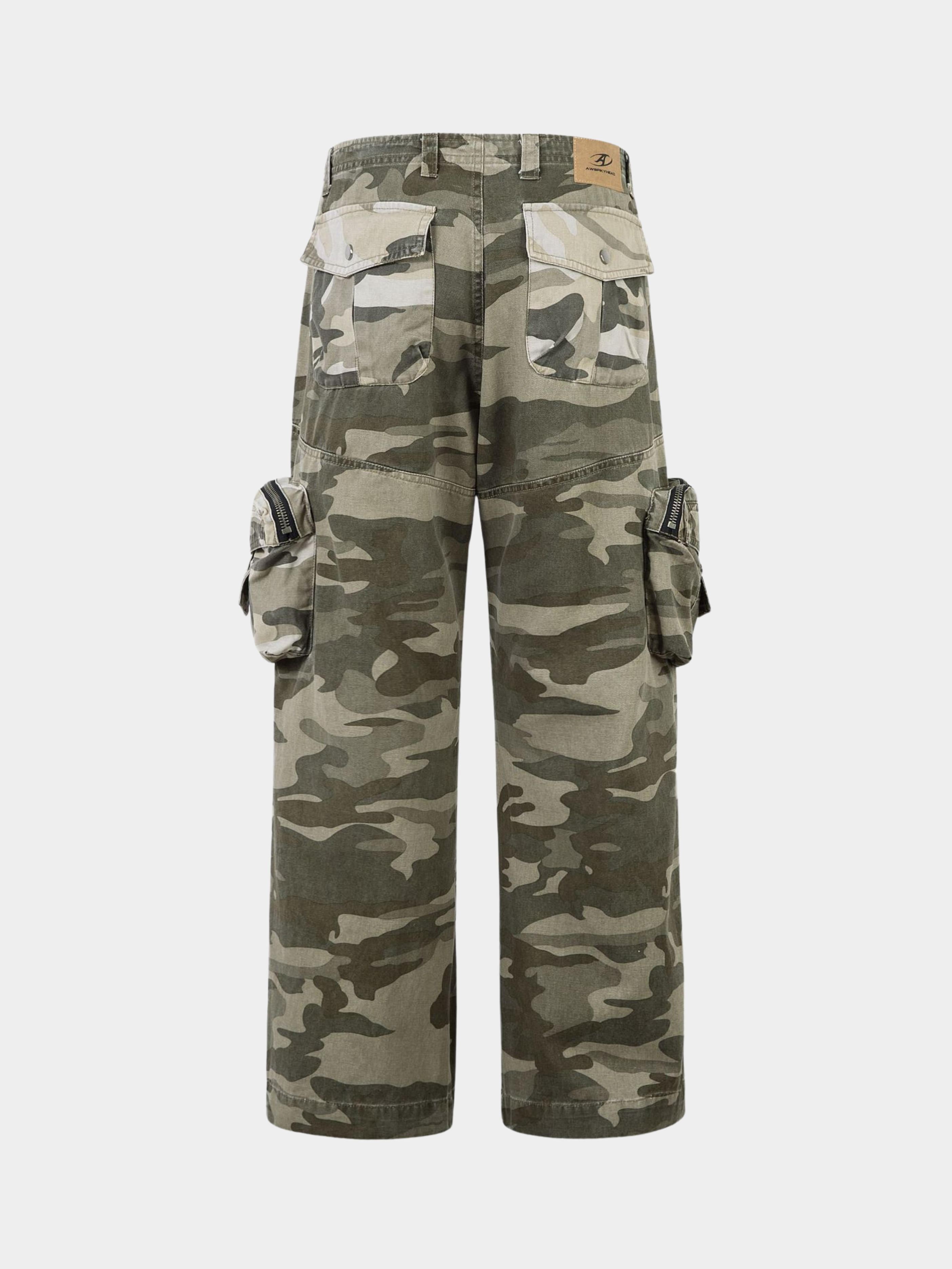 SafePack - Men's Camo 3D Pocket Cargo Pants GONGGAR SPORTS