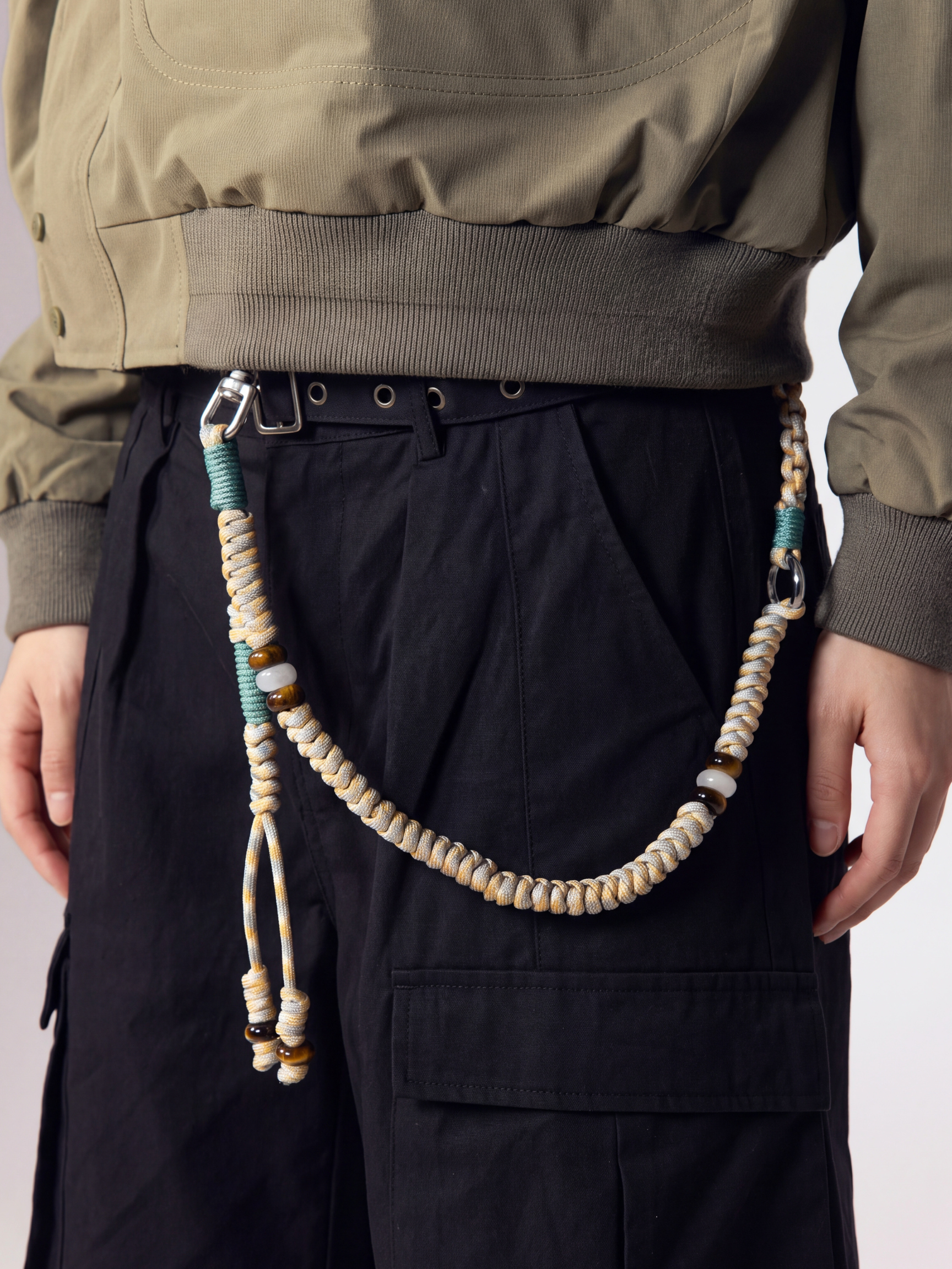 ChainSway - Woven Metal-Clasp Pants Chain