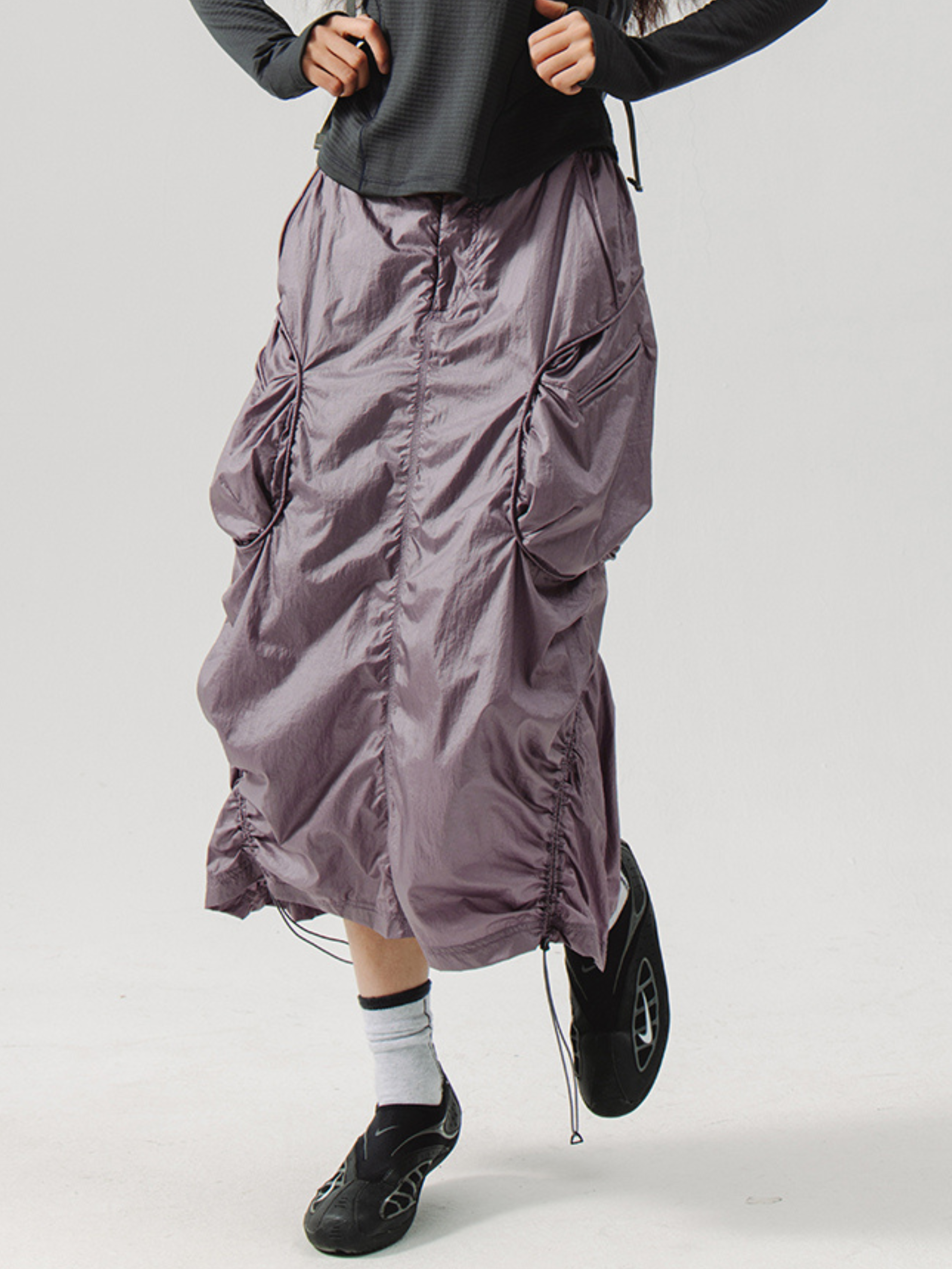 ThornBoard - Women's Metallic Water-Repellent Nylon Utility Skirt